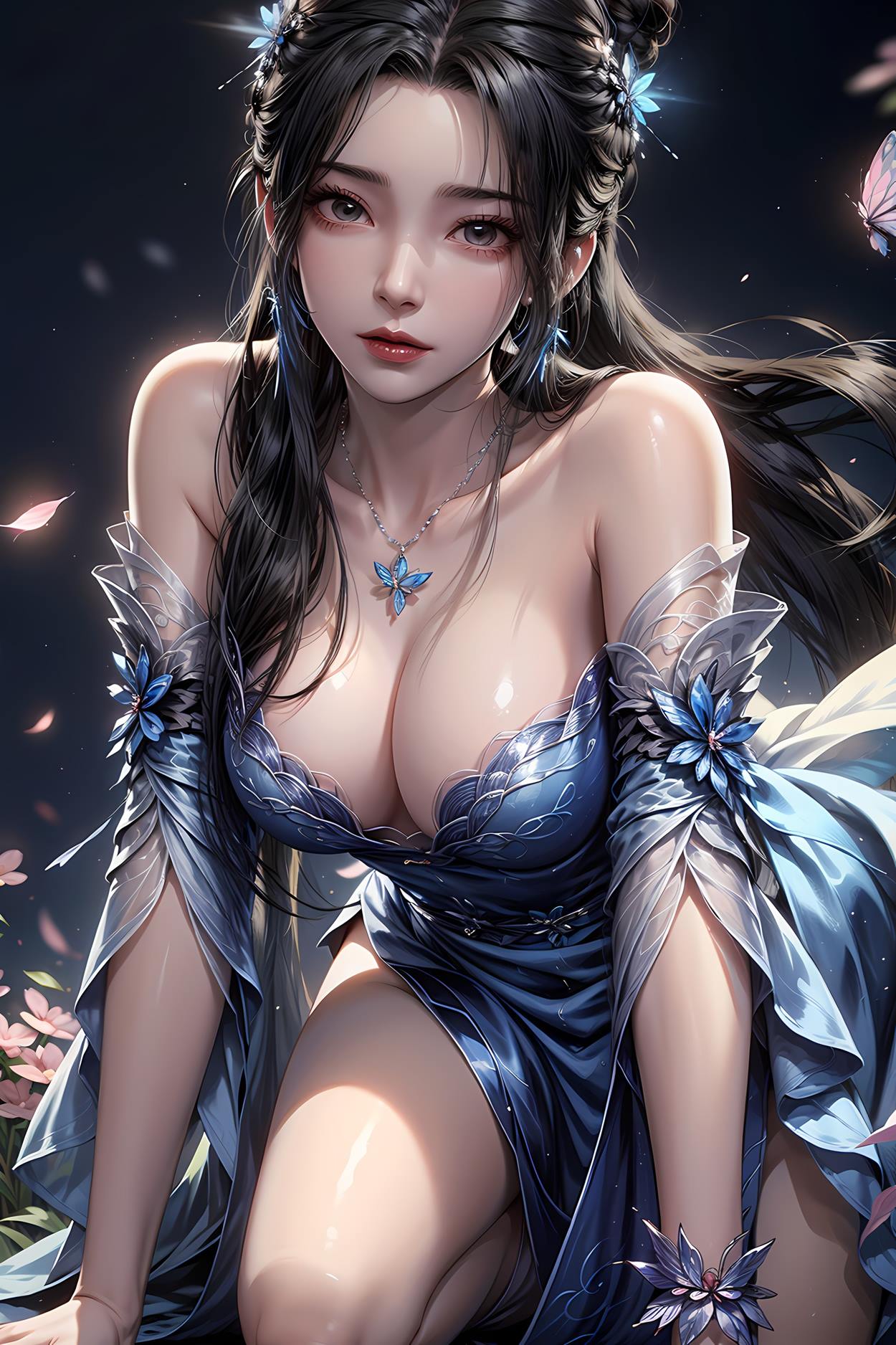 图片[69]-AI绘画 584 李慕婉（莲花仙子）[75P] – 速更版-美库