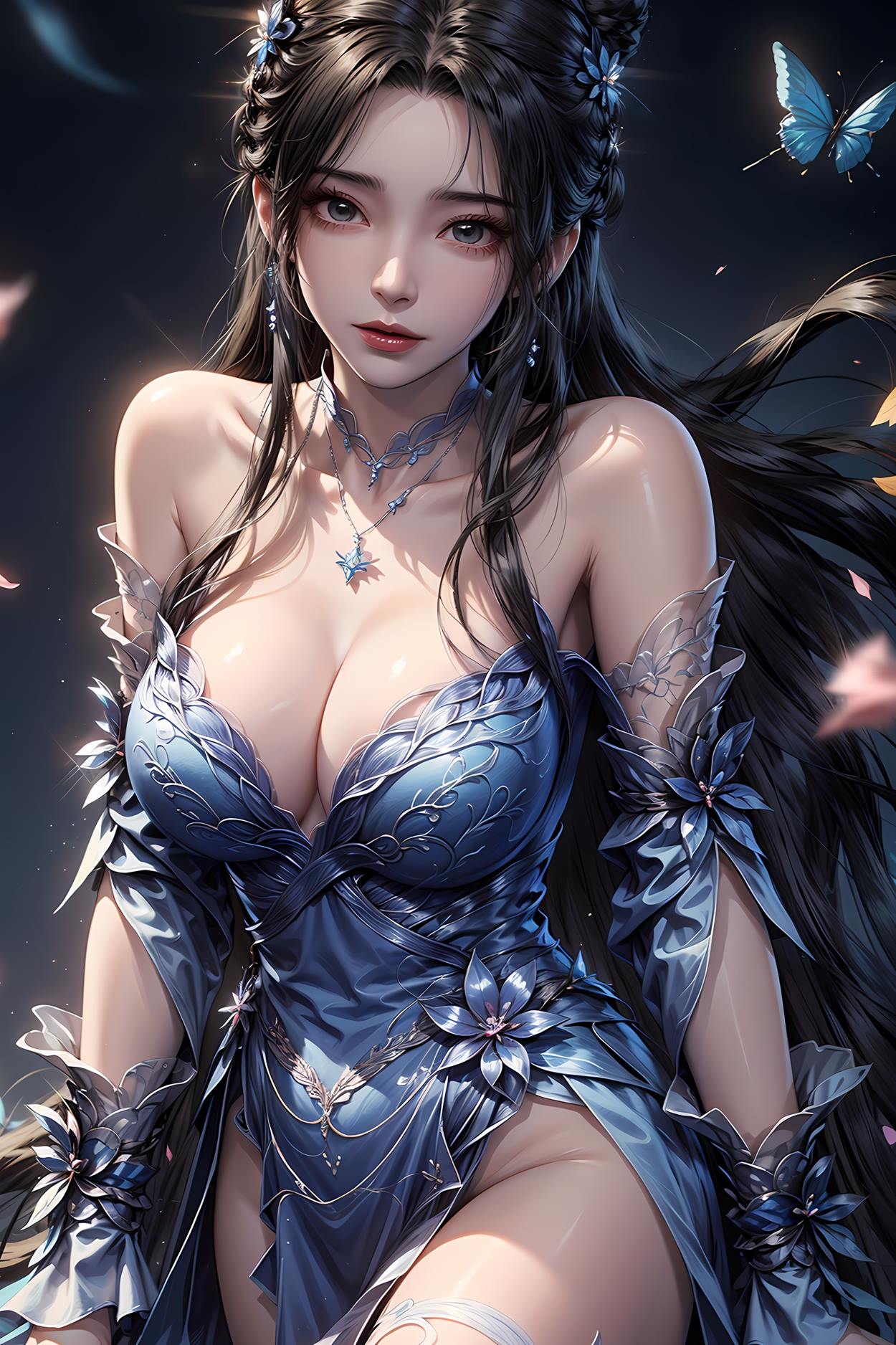 图片[70]-AI绘画 584 李慕婉（莲花仙子）[75P] – 速更版-美库