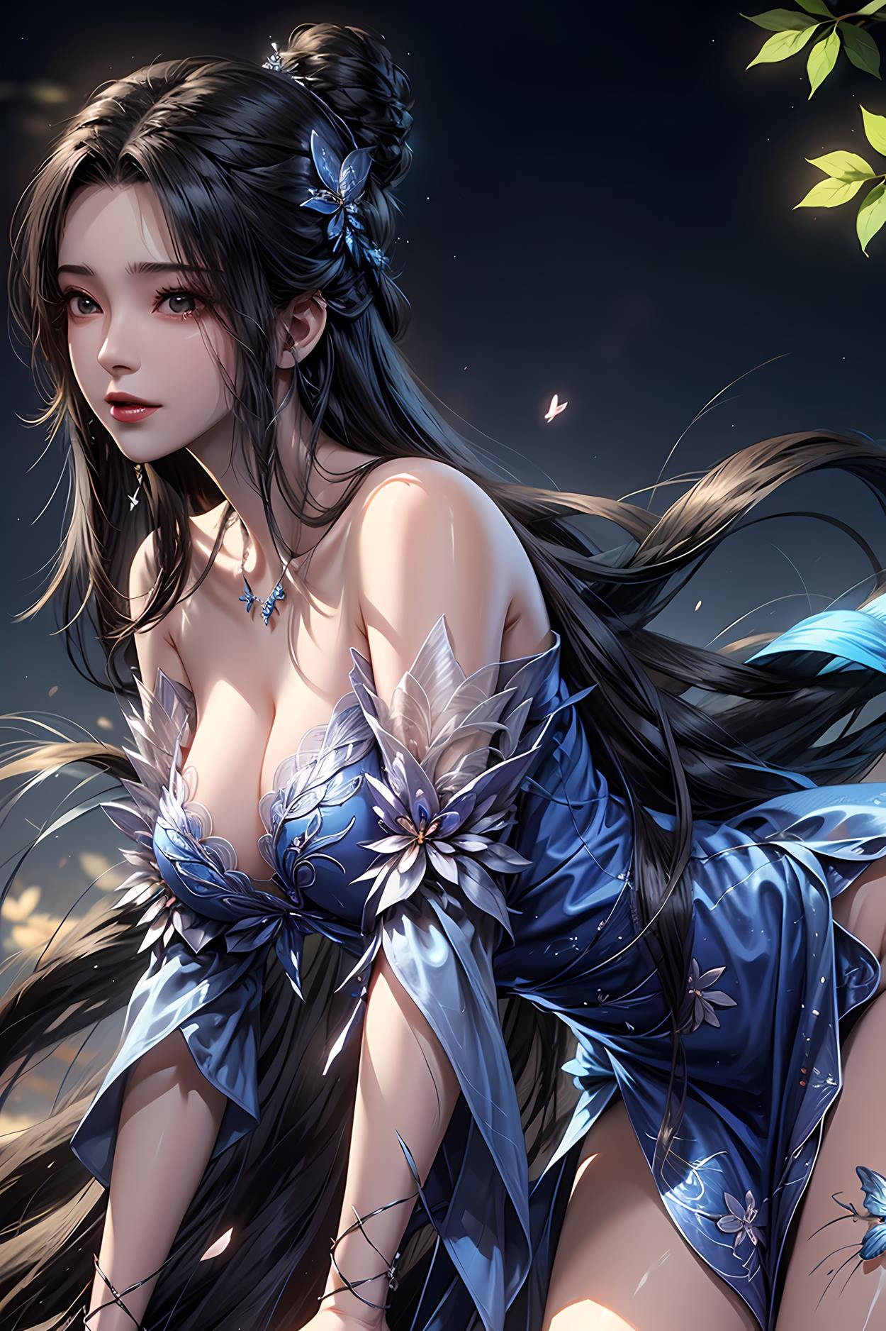 图片[71]-AI绘画 584 李慕婉（莲花仙子）[75P] – 速更版-美库