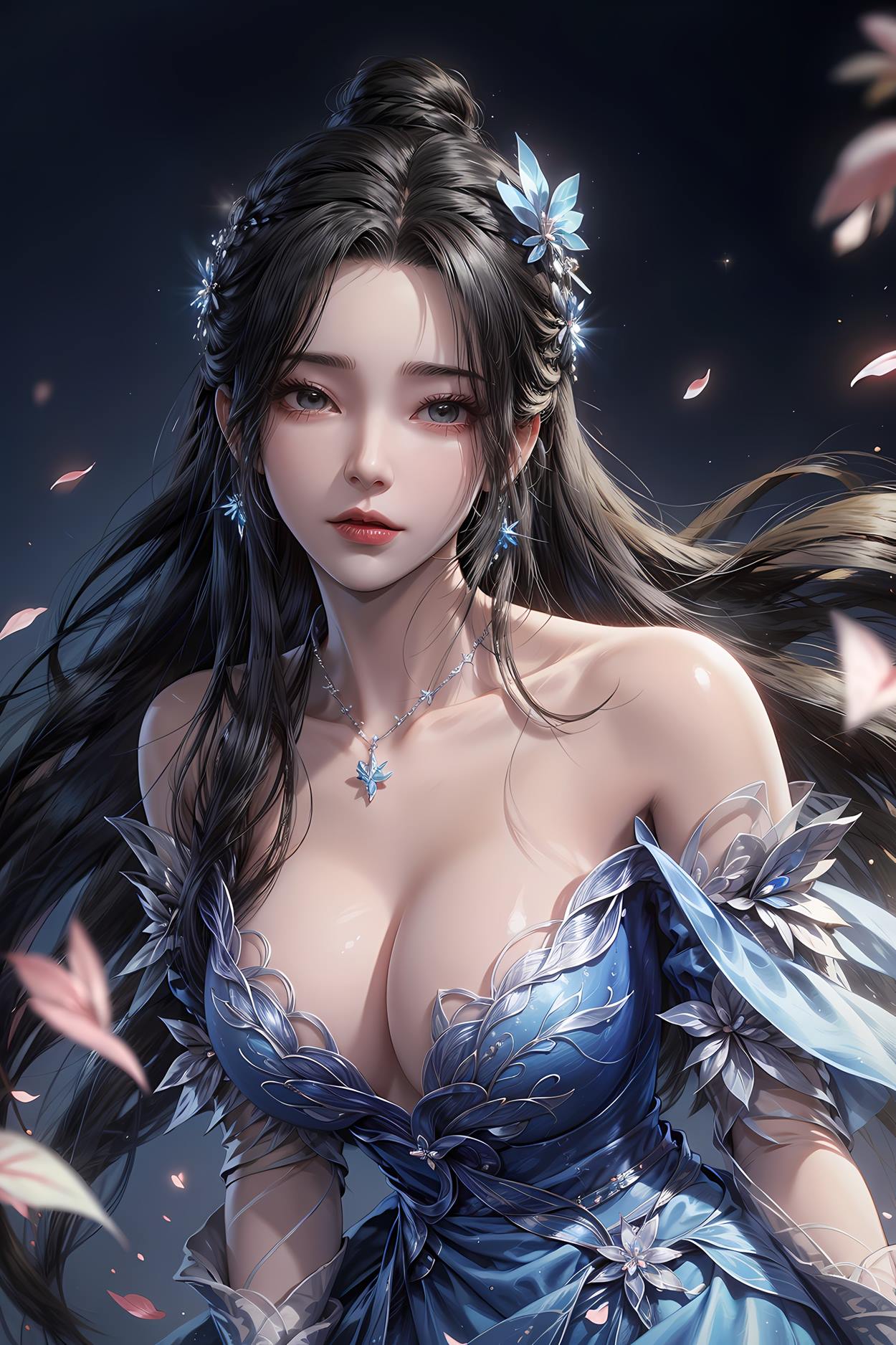 图片[73]-AI绘画 584 李慕婉（莲花仙子）[75P] – 速更版-美库