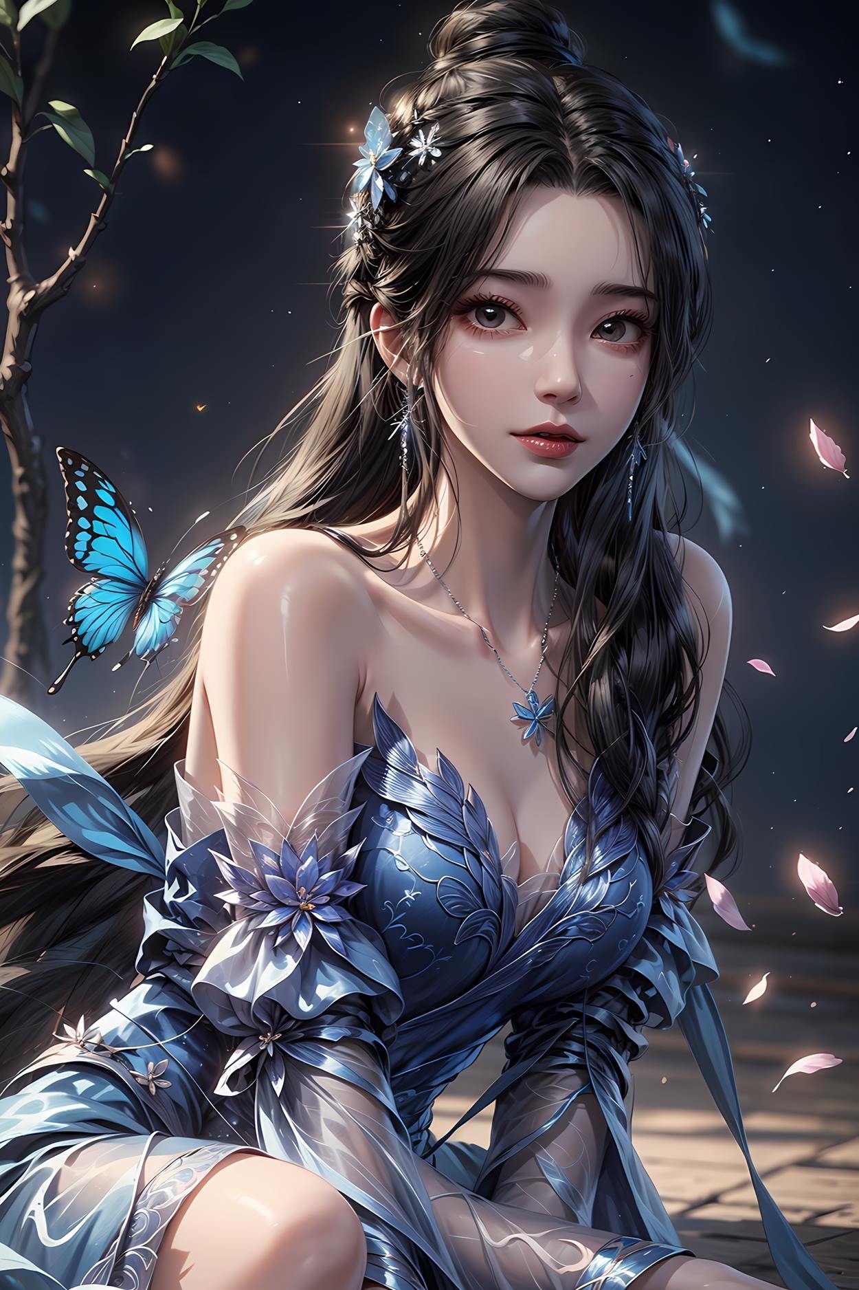 图片[74]-AI绘画 584 李慕婉（莲花仙子）[75P] – 速更版-美库