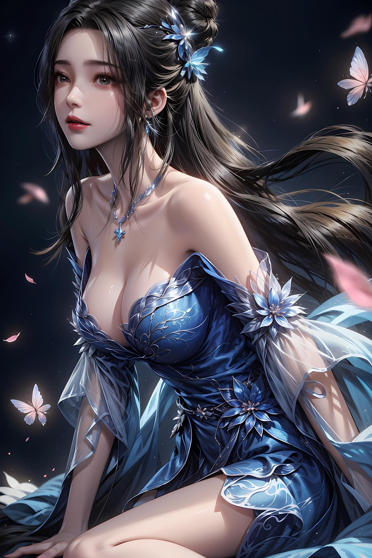 图片[75]-AI绘画 584 李慕婉（莲花仙子）[75P] – 速更版-美库