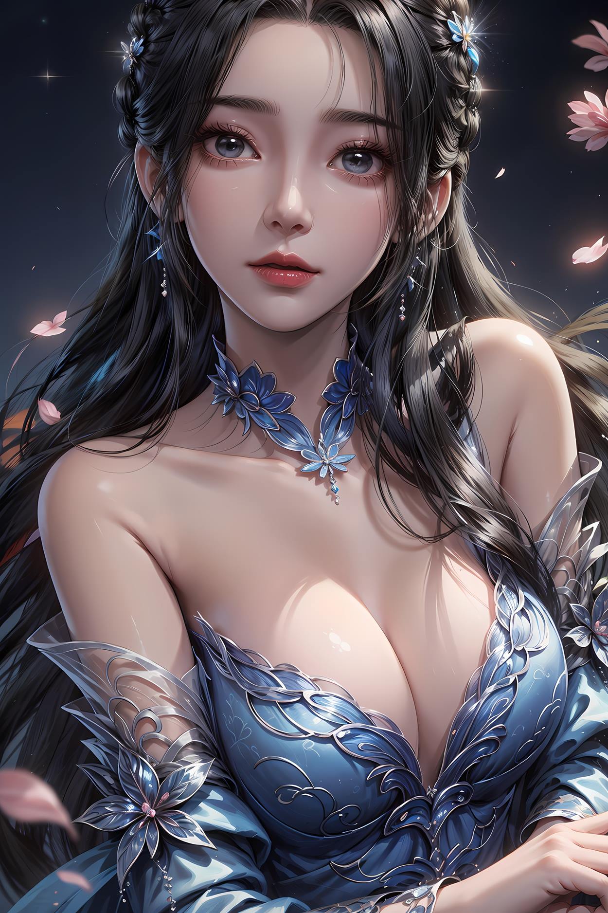 图片[76]-AI绘画 584 李慕婉（莲花仙子）[75P] – 速更版-美库