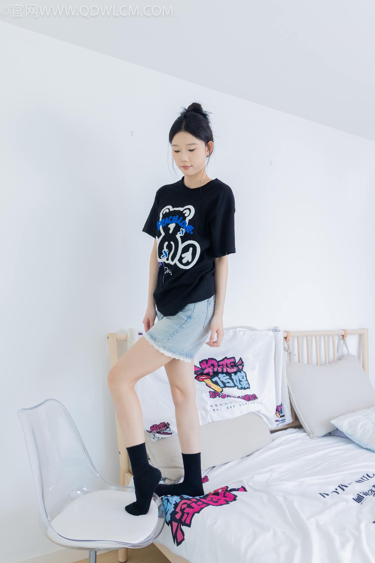 图片[20]-物恋传媒 NO.2324 小竹-匡威帆布鞋、白棉袜、黑棉袜[94P] – 速更版-美库