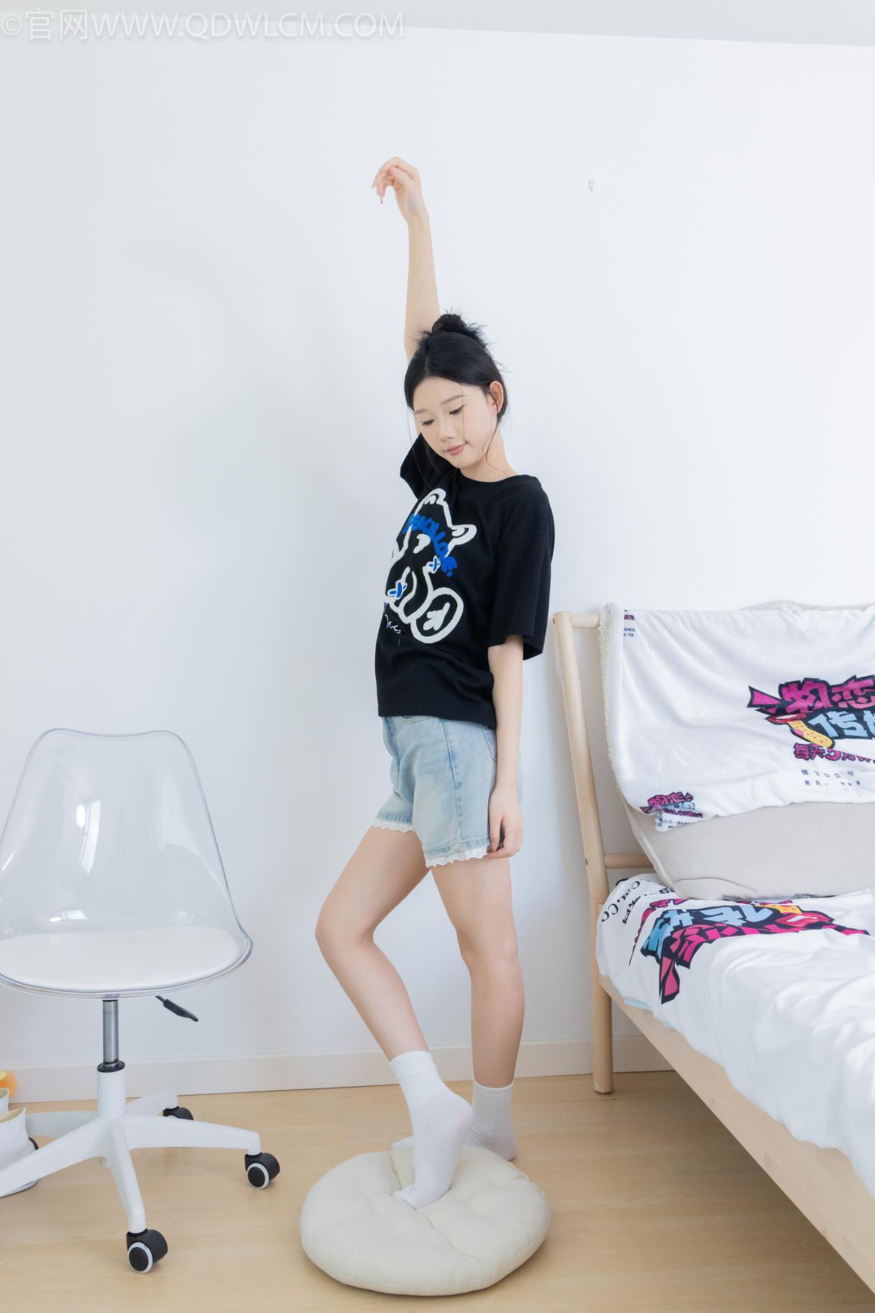 图片[49]-物恋传媒 NO.2324 小竹-匡威帆布鞋、白棉袜、黑棉袜[94P] – 速更版-美库