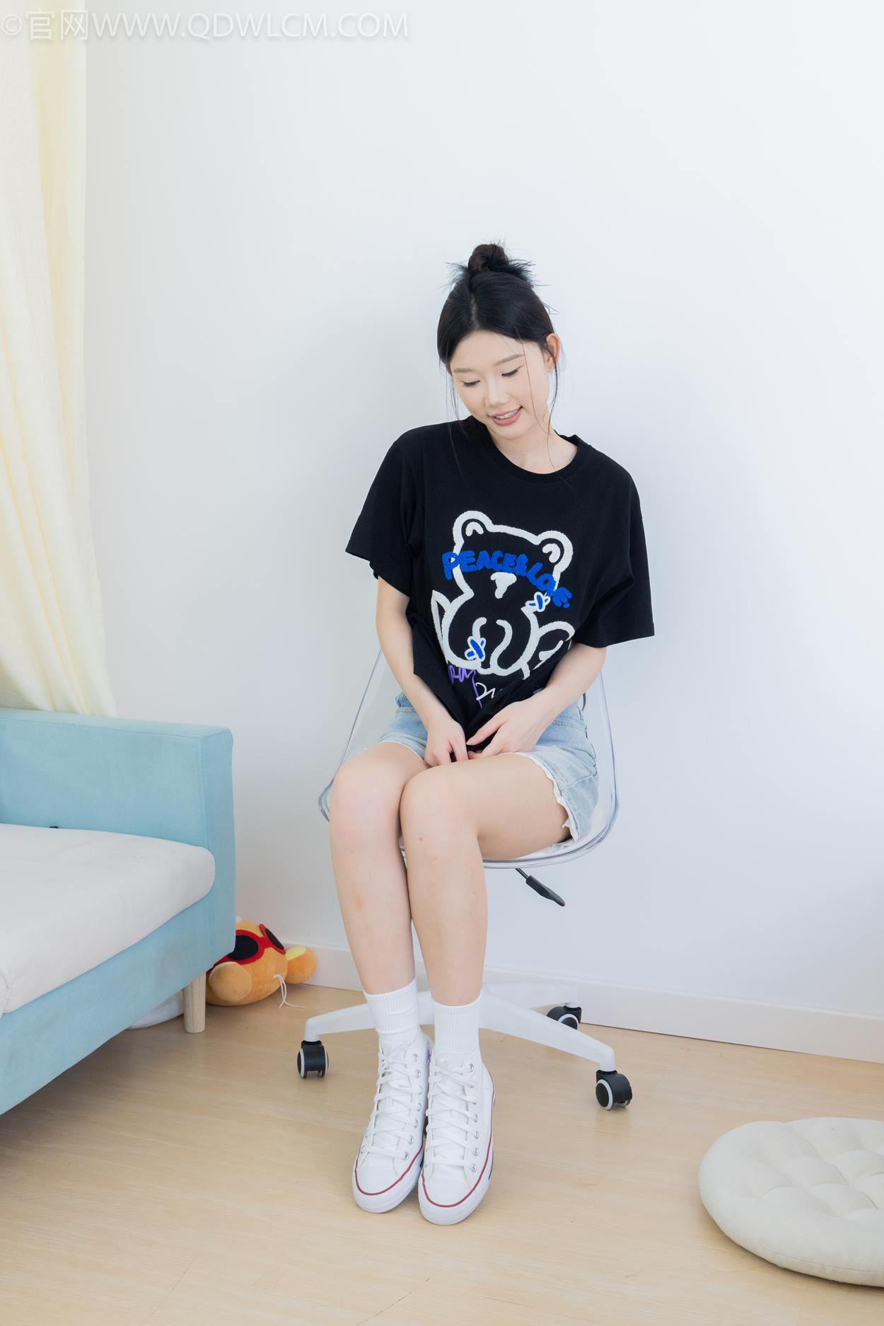 图片[54]-物恋传媒 NO.2324 小竹-匡威帆布鞋、白棉袜、黑棉袜[94P] – 速更版-美库