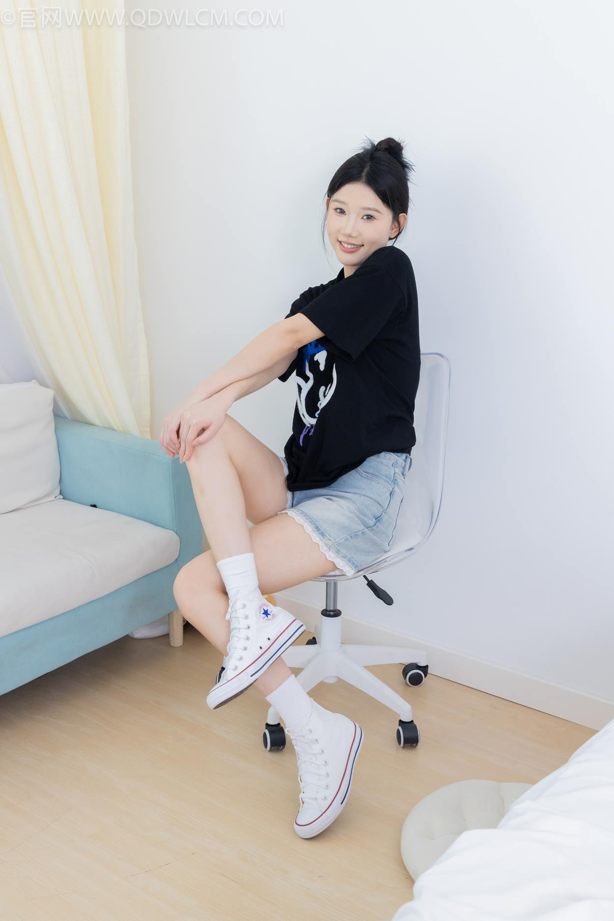 图片[61]-物恋传媒 NO.2324 小竹-匡威帆布鞋、白棉袜、黑棉袜[94P] – 速更版-美库