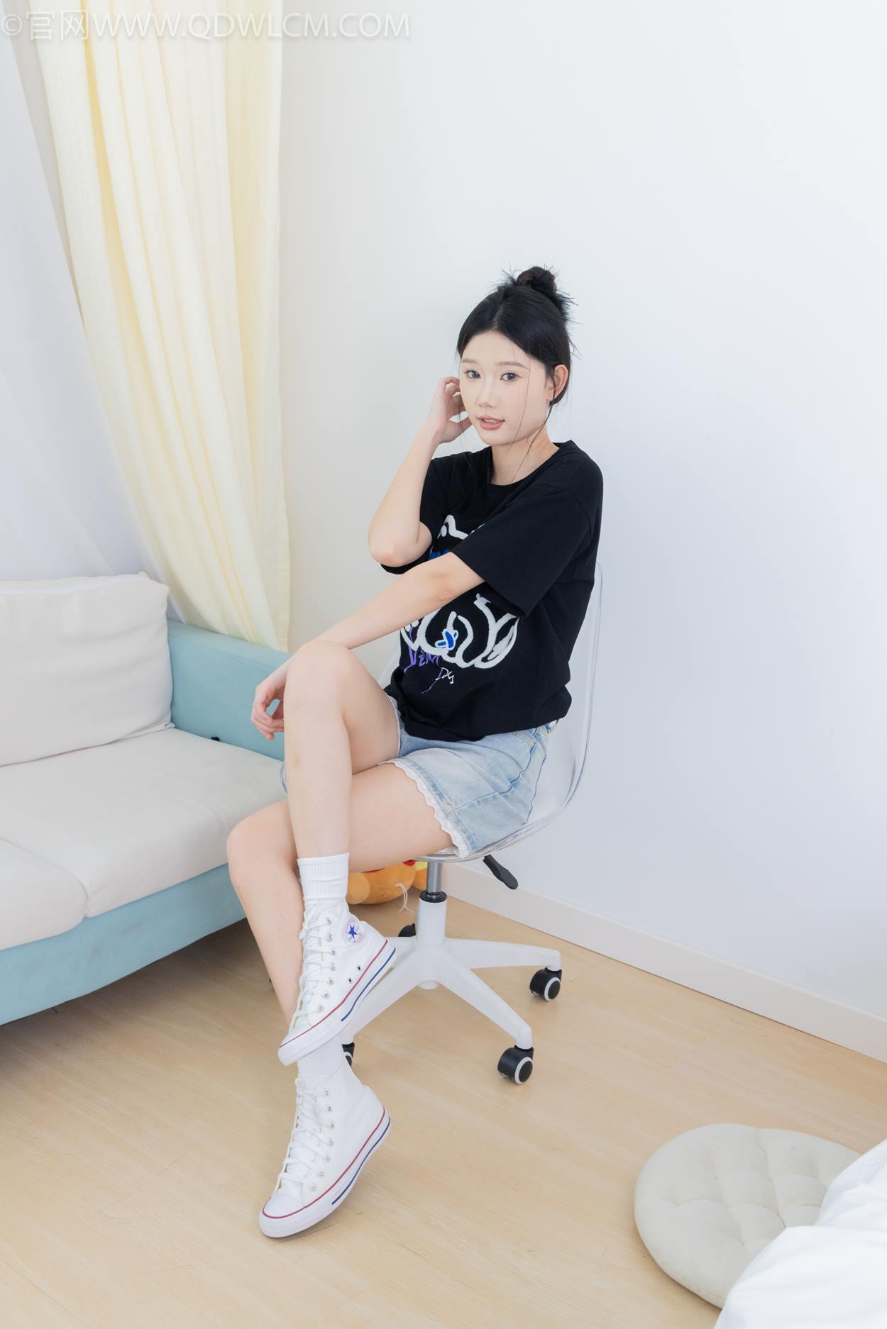 图片[63]-物恋传媒 NO.2324 小竹-匡威帆布鞋、白棉袜、黑棉袜[94P] – 速更版-美库