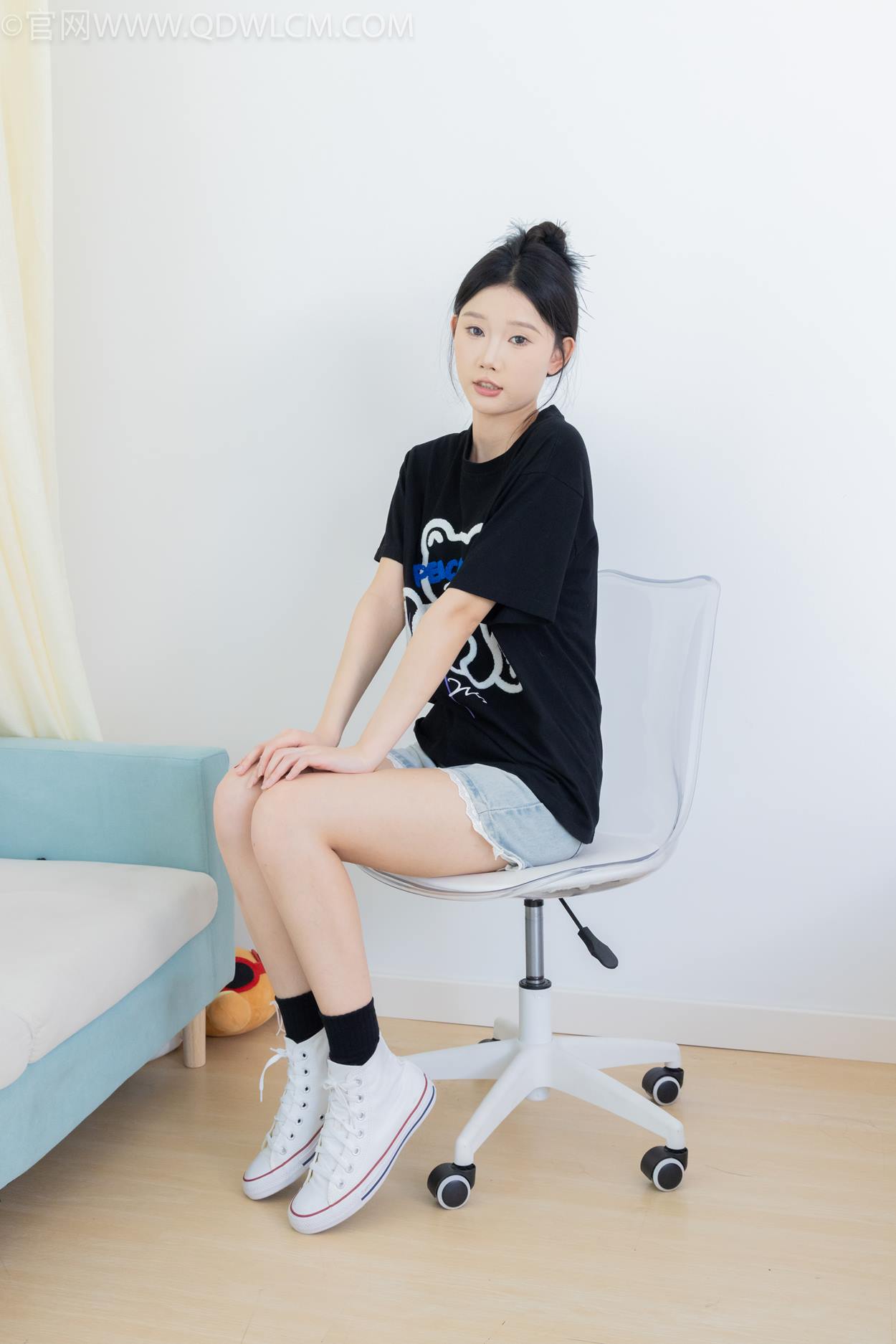 图片[87]-物恋传媒 NO.2324 小竹-匡威帆布鞋、白棉袜、黑棉袜[94P] – 速更版-美库