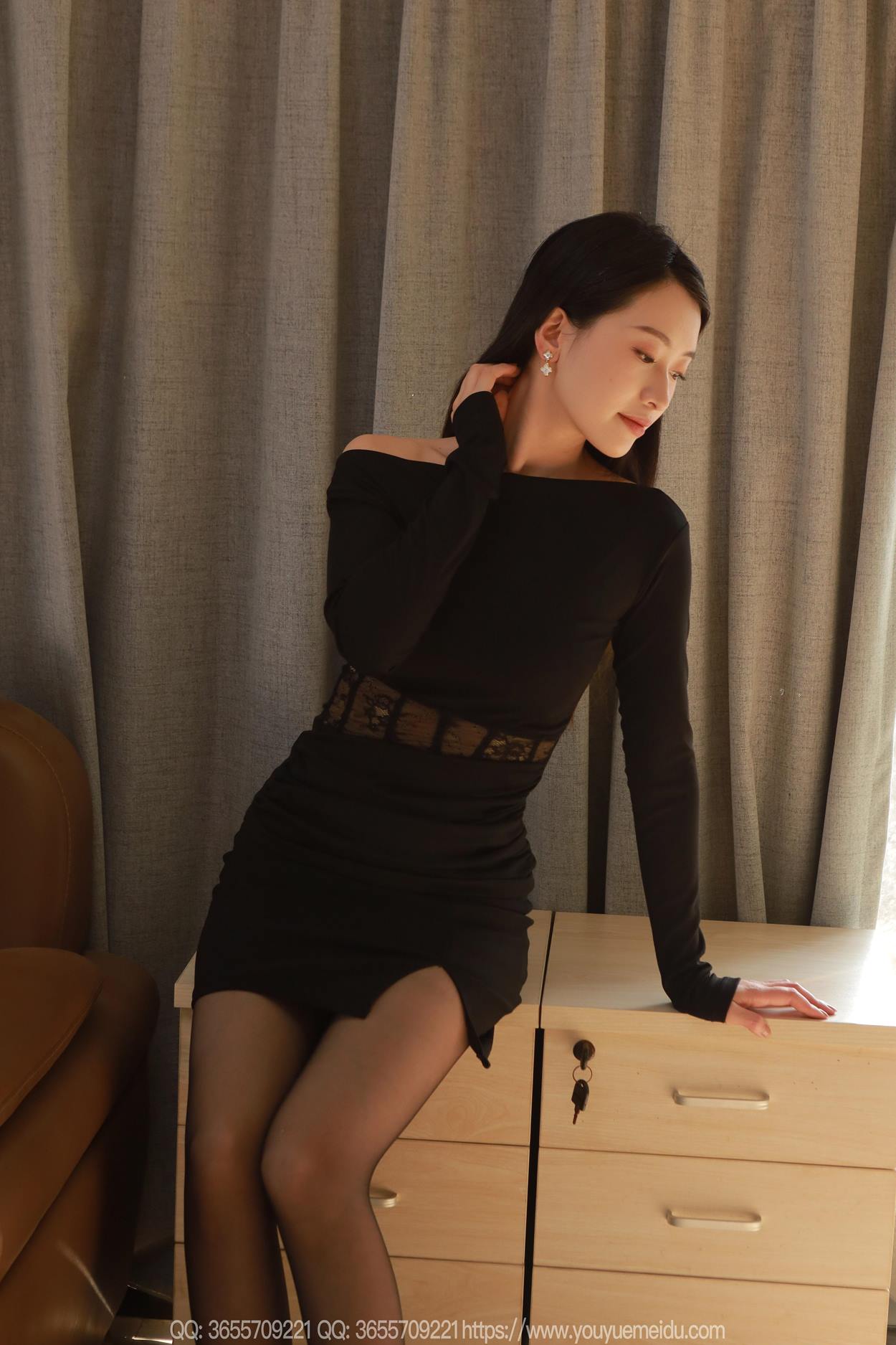 图片[11]-[IESS异思趣向] 2025.04.27 丝享家2038：小婕《迷人黑玫瑰》[88P] – 速更版-美库