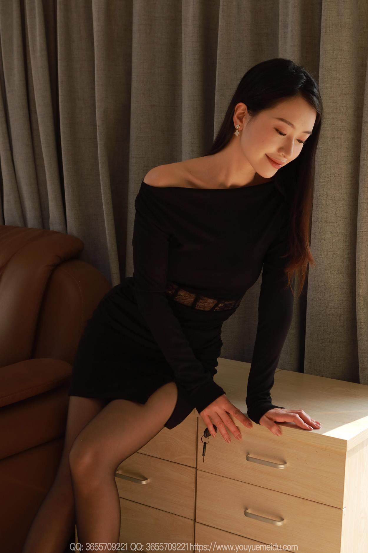 图片[16]-[IESS异思趣向] 2025.04.27 丝享家2038：小婕《迷人黑玫瑰》[88P] – 速更版-美库