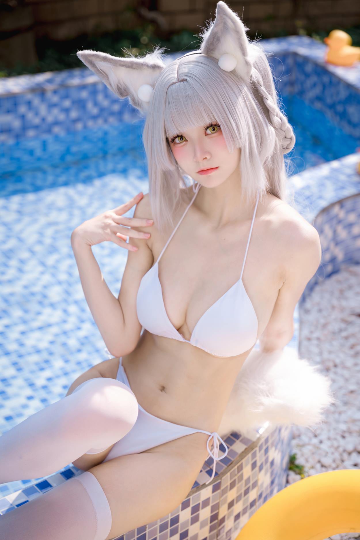 图片[10]-九柒喵 – 朝凪泳装[23P] – 速更版-美库