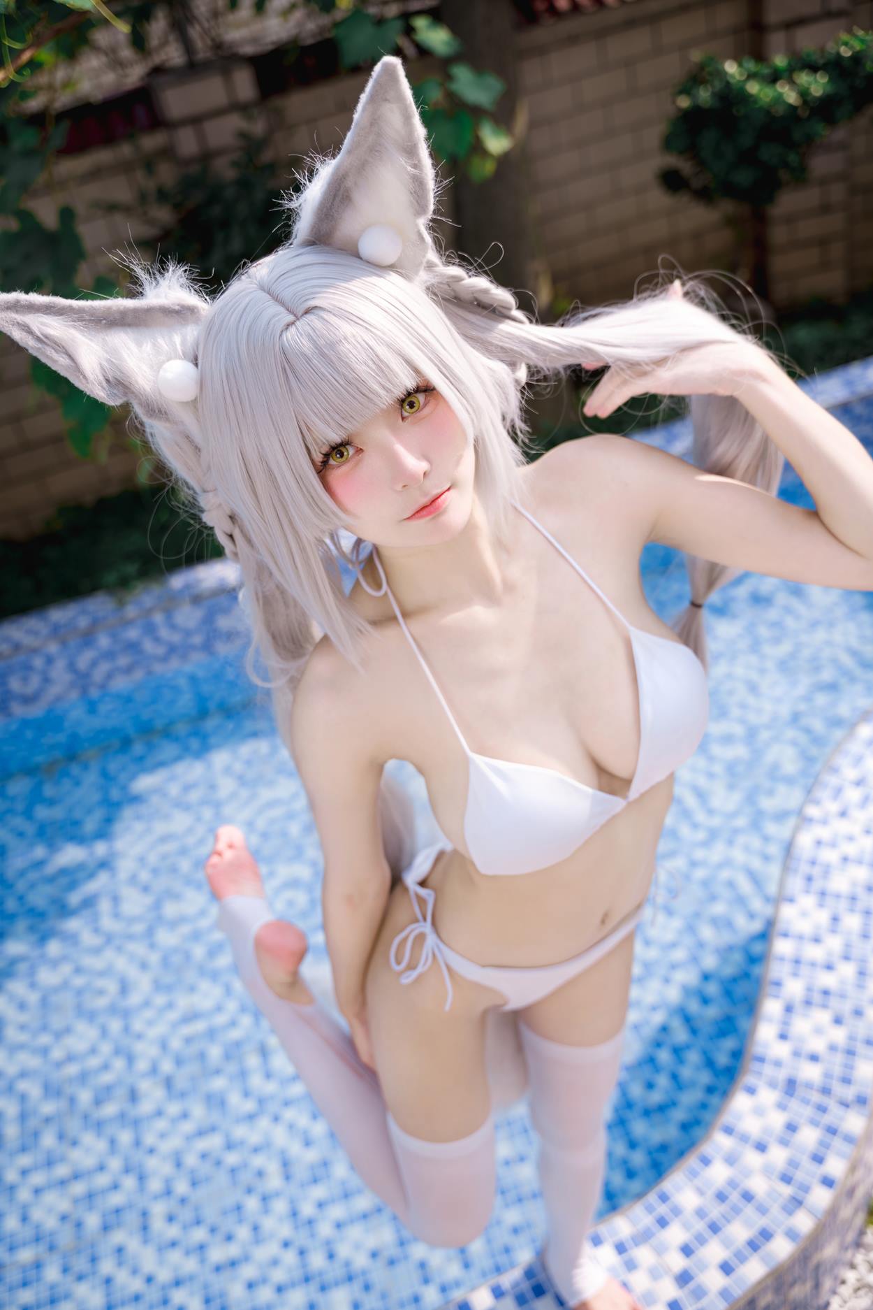 图片[14]-九柒喵 – 朝凪泳装[23P] – 速更版-美库