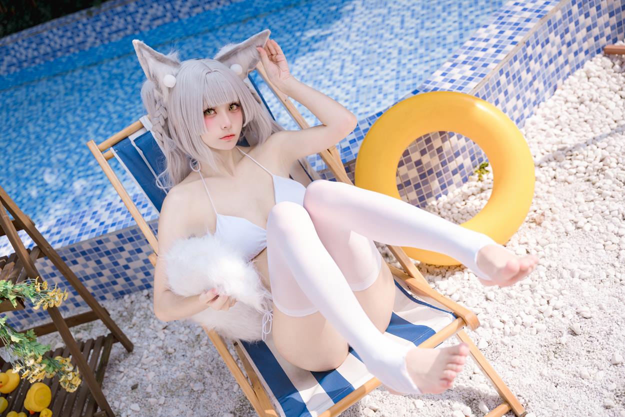 图片[23]-九柒喵 – 朝凪泳装[23P] – 速更版-美库