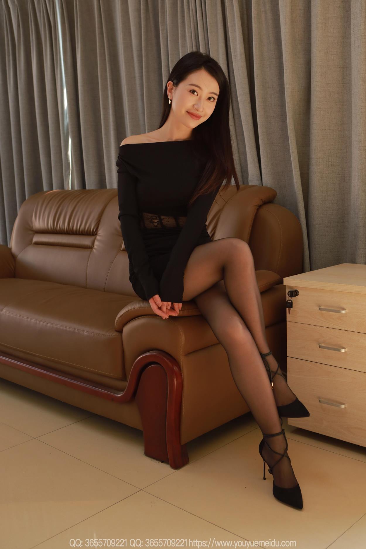 图片[69]-[IESS异思趣向] 2025.04.27 丝享家2038：小婕《迷人黑玫瑰》[88P] – 速更版-美库