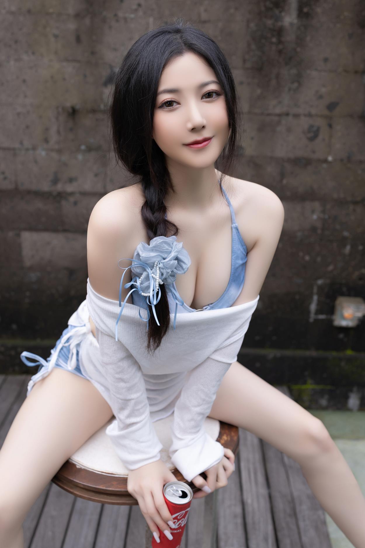 图片[15]-秀人名模鱼子酱Fish《清凉一夏》写真[57P] – 速更版-美库