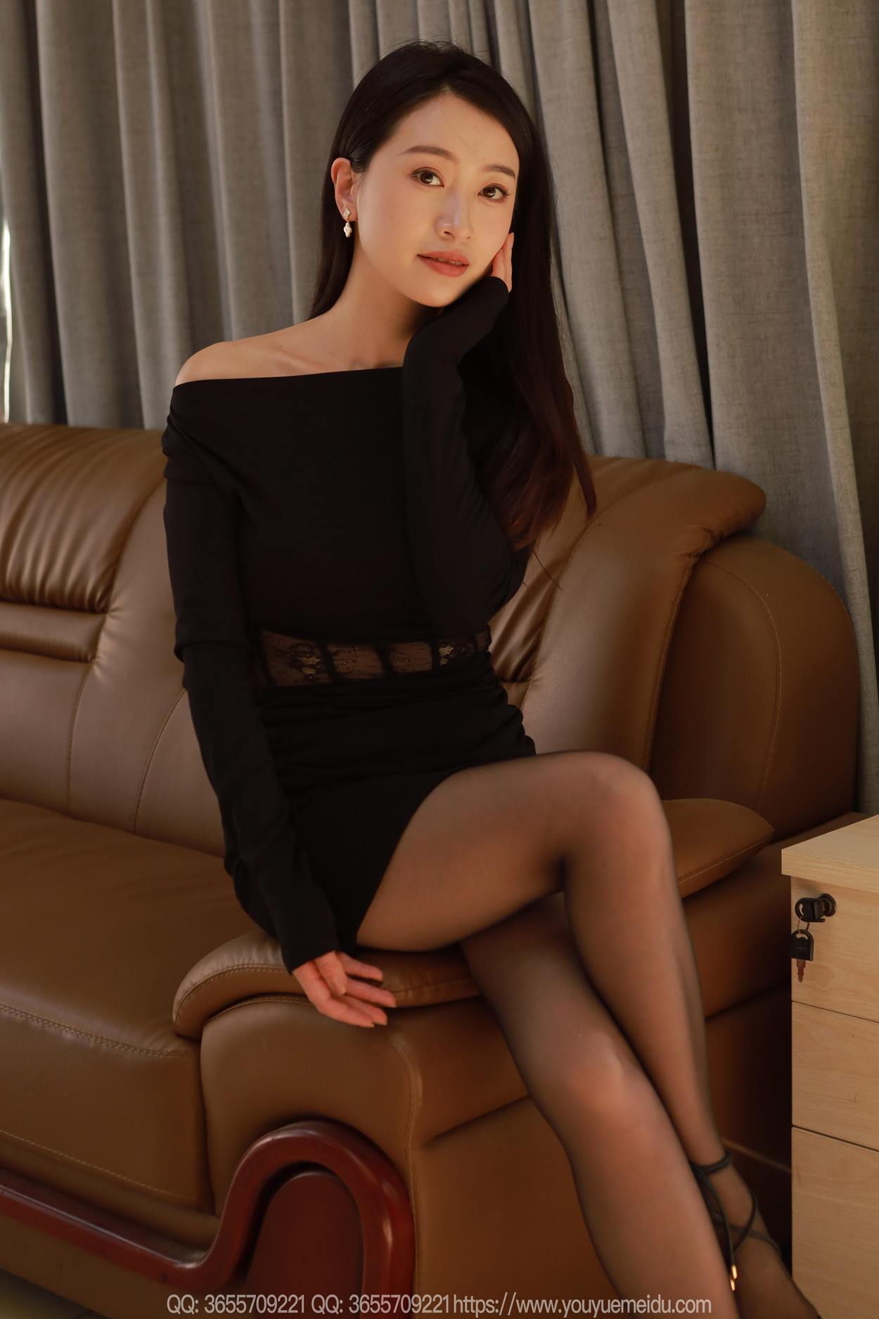 图片[79]-[IESS异思趣向] 2025.04.27 丝享家2038：小婕《迷人黑玫瑰》[88P] – 速更版-美库