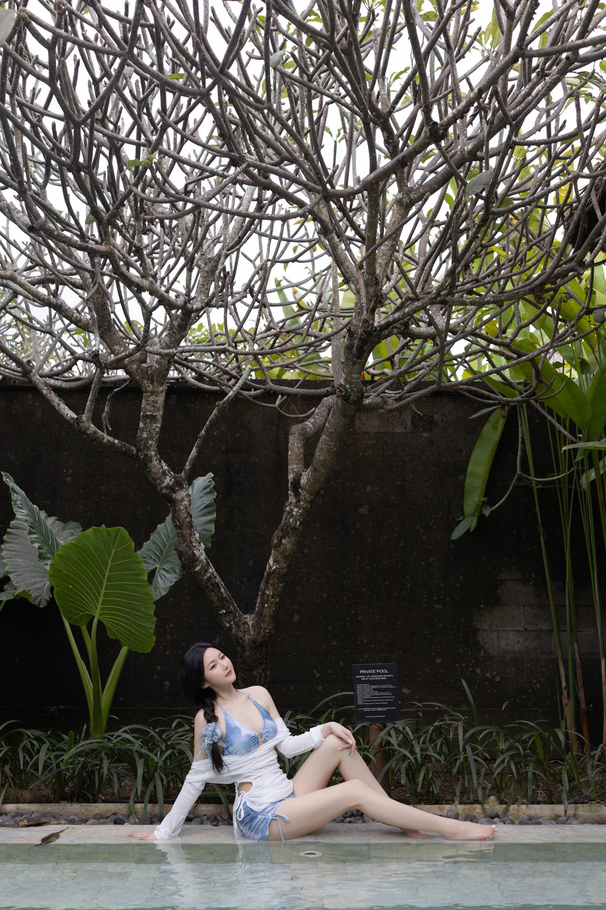 图片[33]-秀人名模鱼子酱Fish《清凉一夏》写真[57P] – 速更版-美库