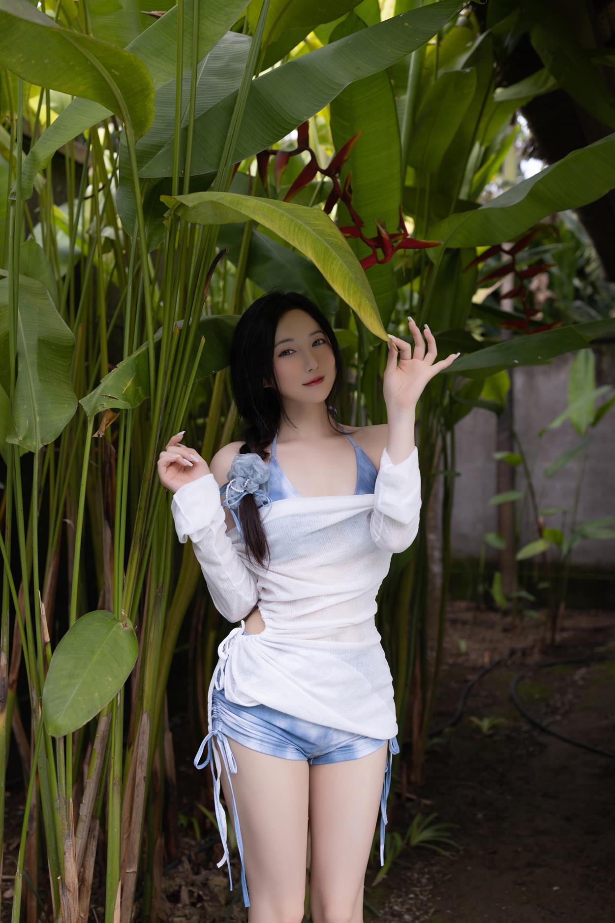 图片[34]-秀人名模鱼子酱Fish《清凉一夏》写真[57P] – 速更版-美库