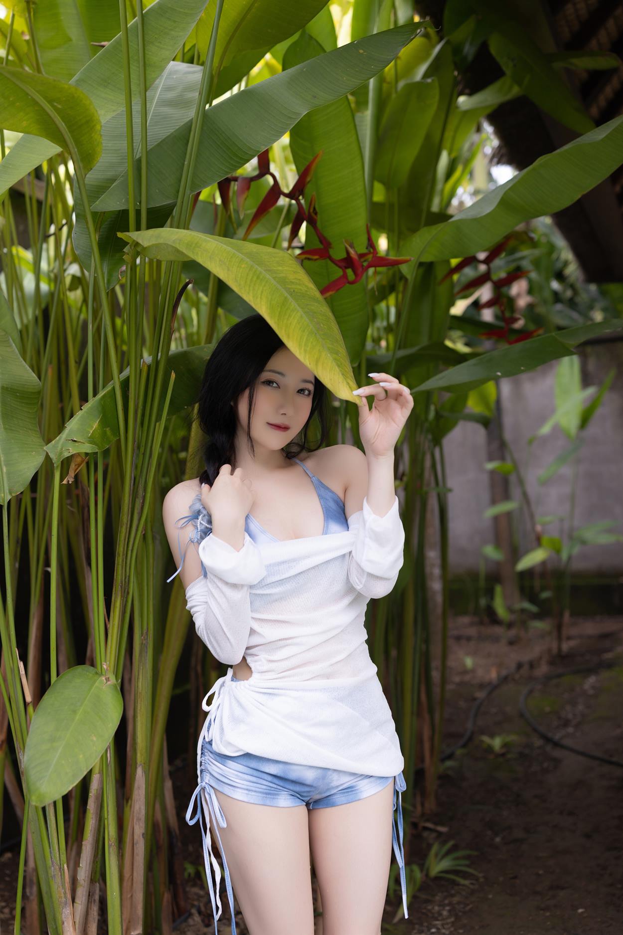 图片[35]-秀人名模鱼子酱Fish《清凉一夏》写真[57P] – 速更版-美库