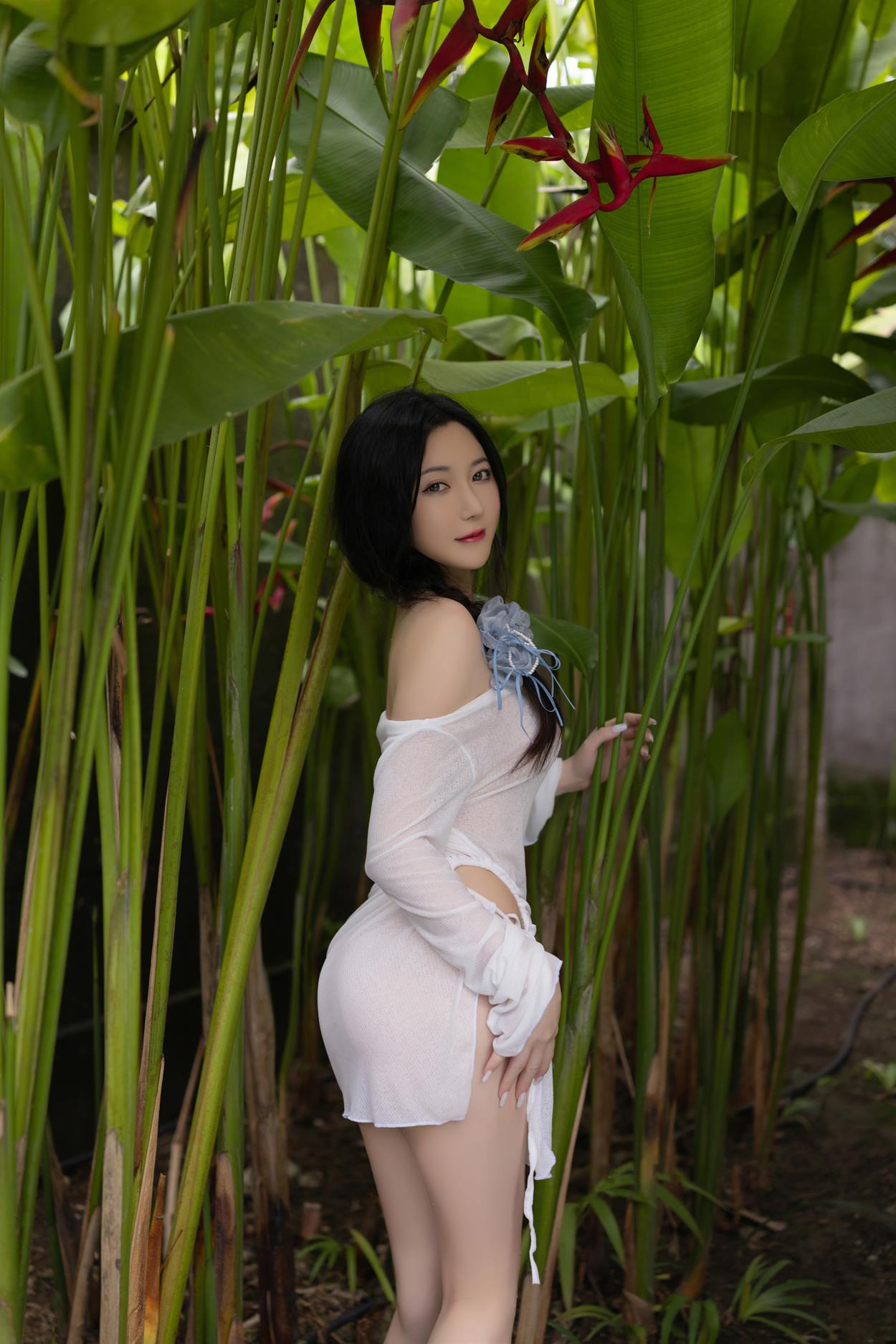 图片[39]-秀人名模鱼子酱Fish《清凉一夏》写真[57P] – 速更版-美库