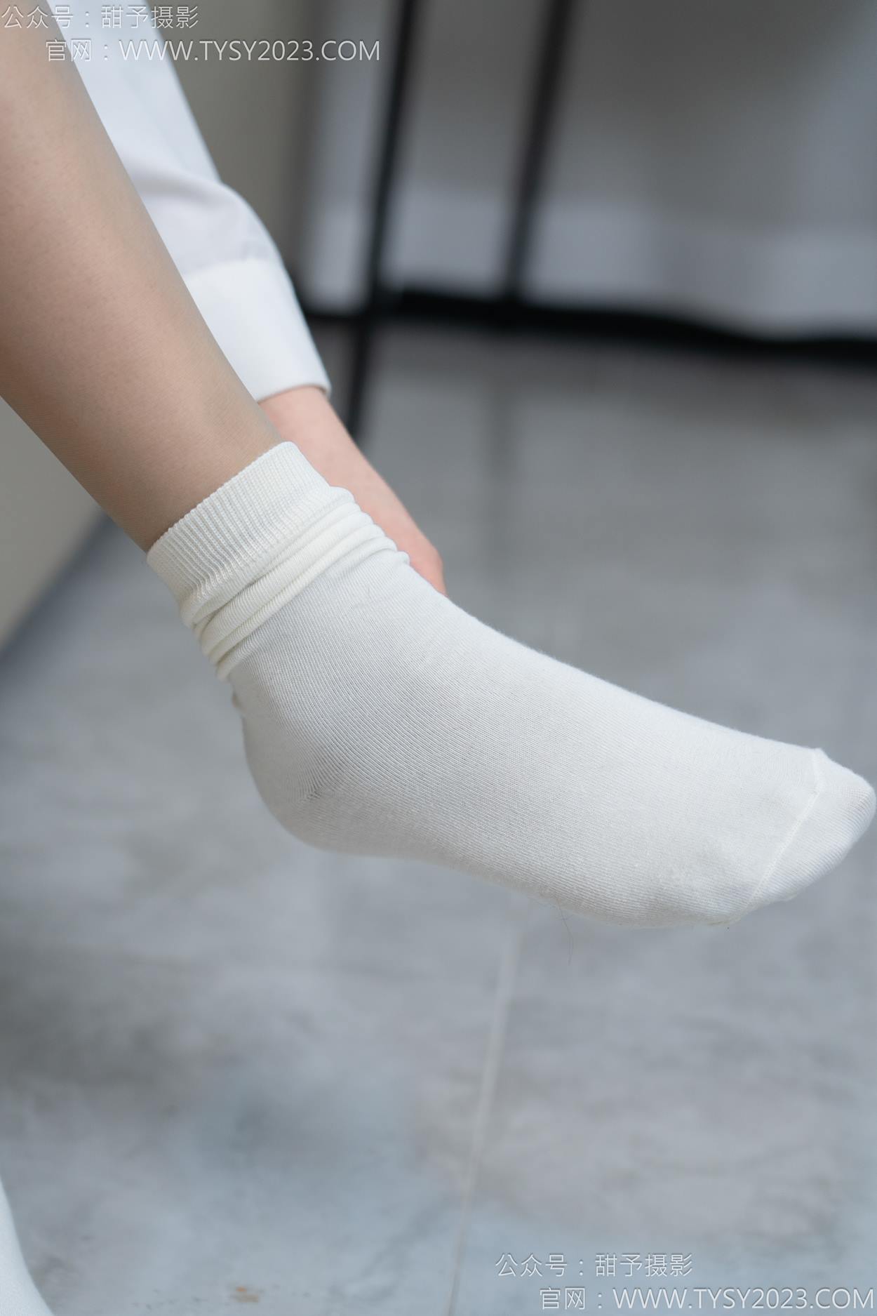 图片[19]-甜予摄影 NO.154 澜澜-帆布鞋、白棉袜、薄灰丝、跺脚抖腿剧情[97P] – 速更版-美库