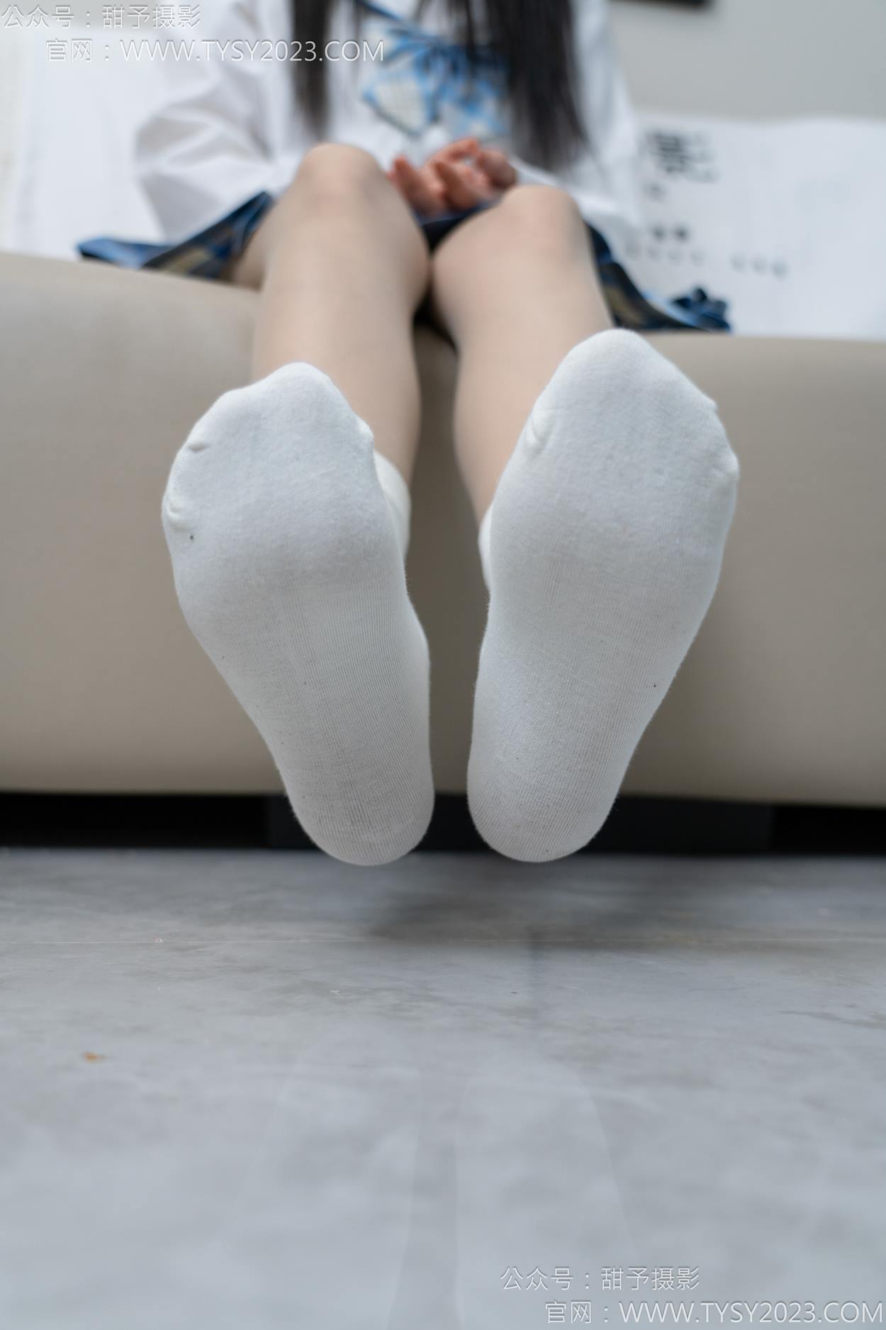 图片[28]-甜予摄影 NO.154 澜澜-帆布鞋、白棉袜、薄灰丝、跺脚抖腿剧情[97P] – 速更版-美库