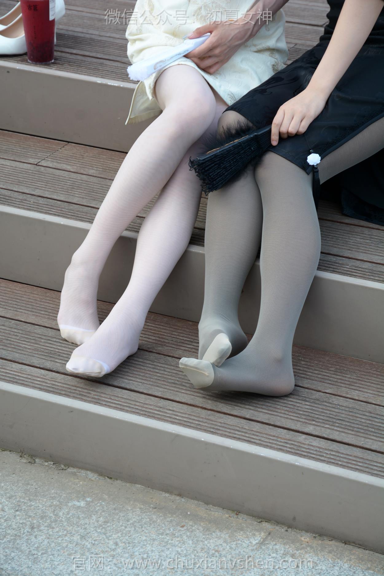 图片[23]-初夏女神 NO.279 柒柒、双双 黑白旗袍[279P] – 速更版-美库