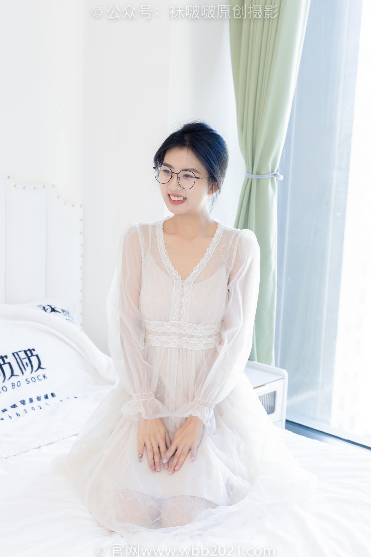 图片[21]-[BoBoSocks袜啵啵]NO.532 奶油-平底鞋、厚肉丝、瑜伽动作,皮筋绑脚老头乐挠脚剧情[116P] – 速更版-美库