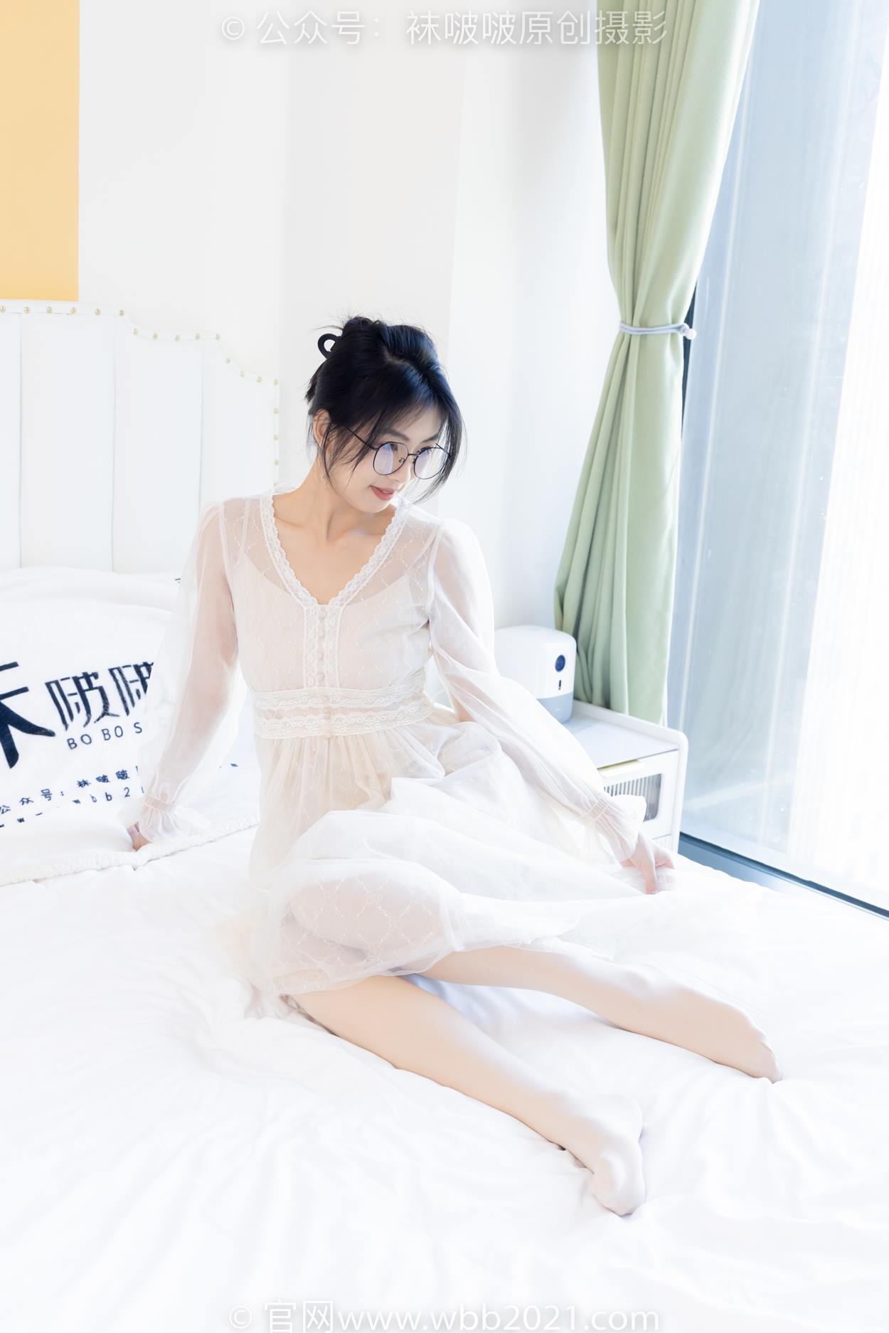 图片[26]-[BoBoSocks袜啵啵]NO.532 奶油-平底鞋、厚肉丝、瑜伽动作,皮筋绑脚老头乐挠脚剧情[116P] – 速更版-美库