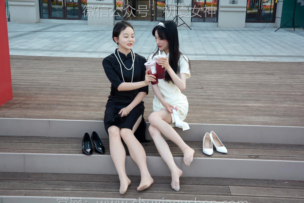 图片[62]-初夏女神 NO.279 柒柒、双双 黑白旗袍[279P] – 速更版-美库