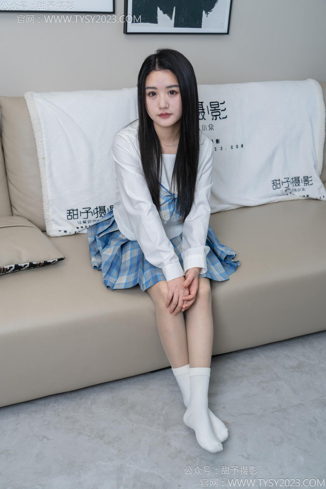 图片[92]-甜予摄影 NO.154 澜澜-帆布鞋、白棉袜、薄灰丝、跺脚抖腿剧情[97P] – 速更版-美库