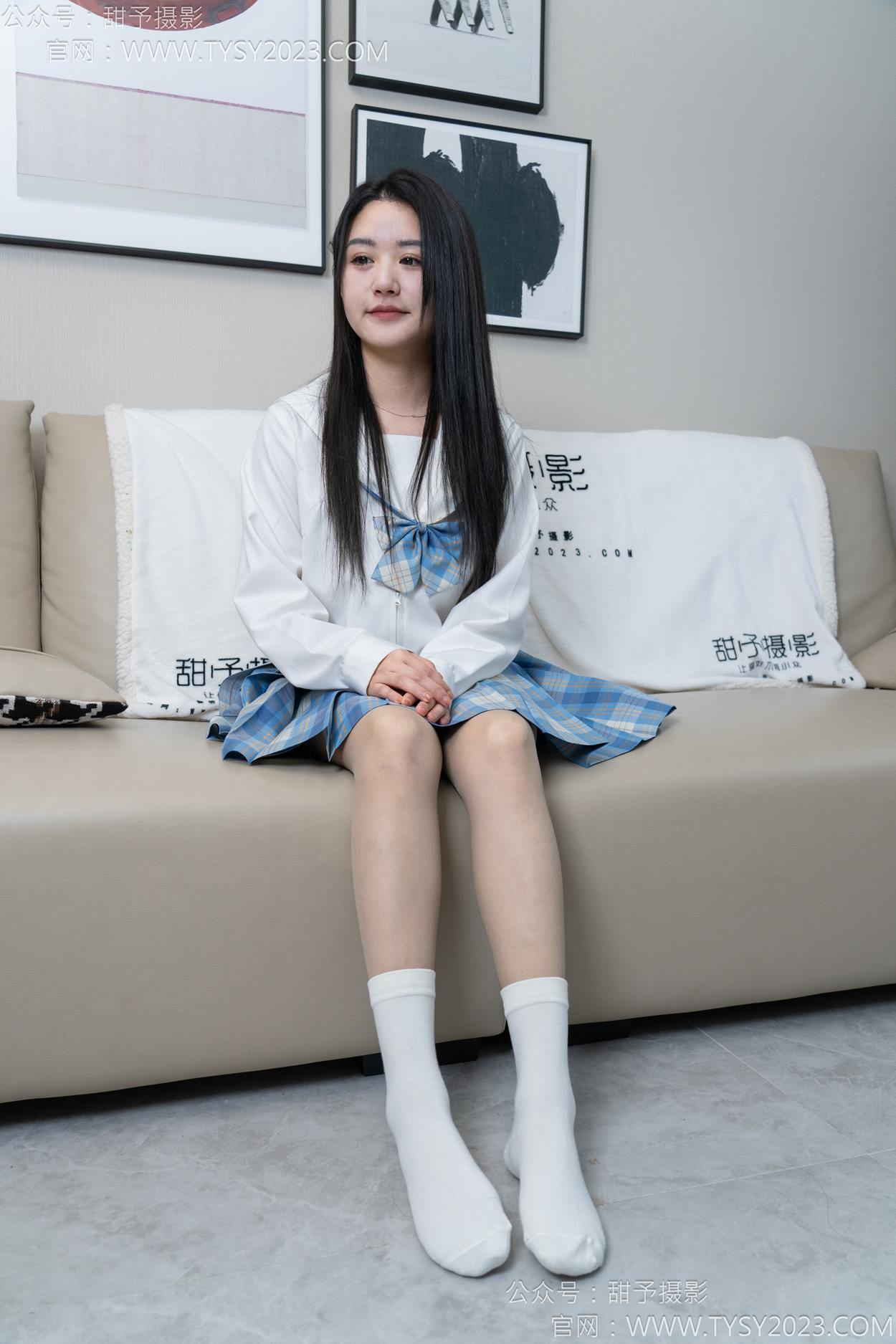 图片[93]-甜予摄影 NO.154 澜澜-帆布鞋、白棉袜、薄灰丝、跺脚抖腿剧情[97P] – 速更版-美库