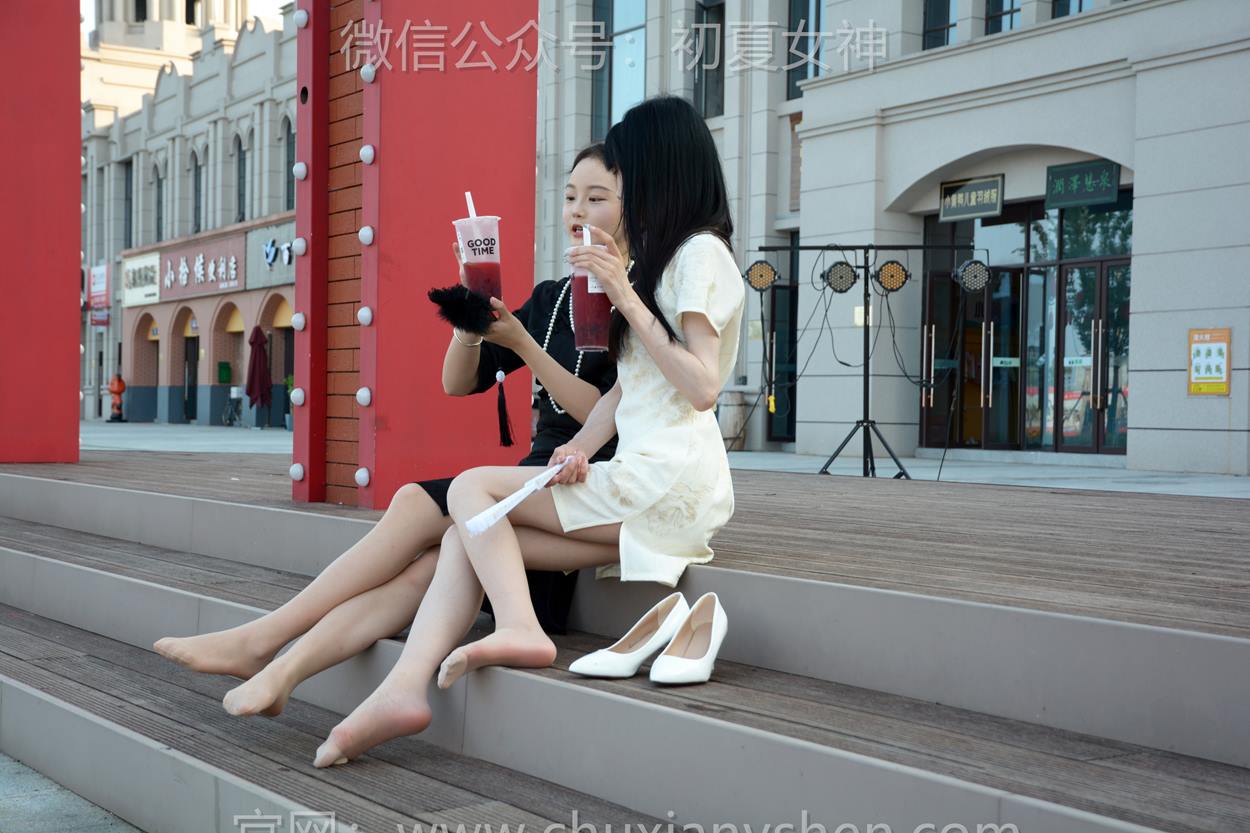 图片[69]-初夏女神 NO.279 柒柒、双双 黑白旗袍[279P] – 速更版-美库