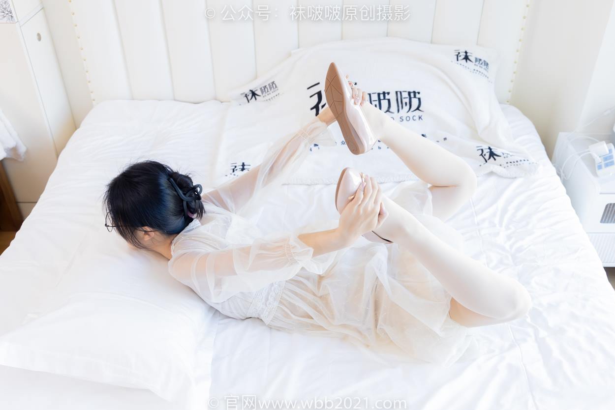 图片[67]-[BoBoSocks袜啵啵]NO.532 奶油-平底鞋、厚肉丝、瑜伽动作,皮筋绑脚老头乐挠脚剧情[116P] – 速更版-美库