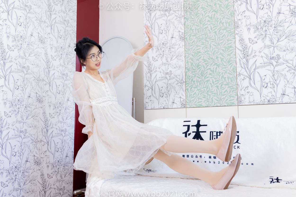 图片[110]-[BoBoSocks袜啵啵]NO.532 奶油-平底鞋、厚肉丝、瑜伽动作,皮筋绑脚老头乐挠脚剧情[116P] – 速更版-美库