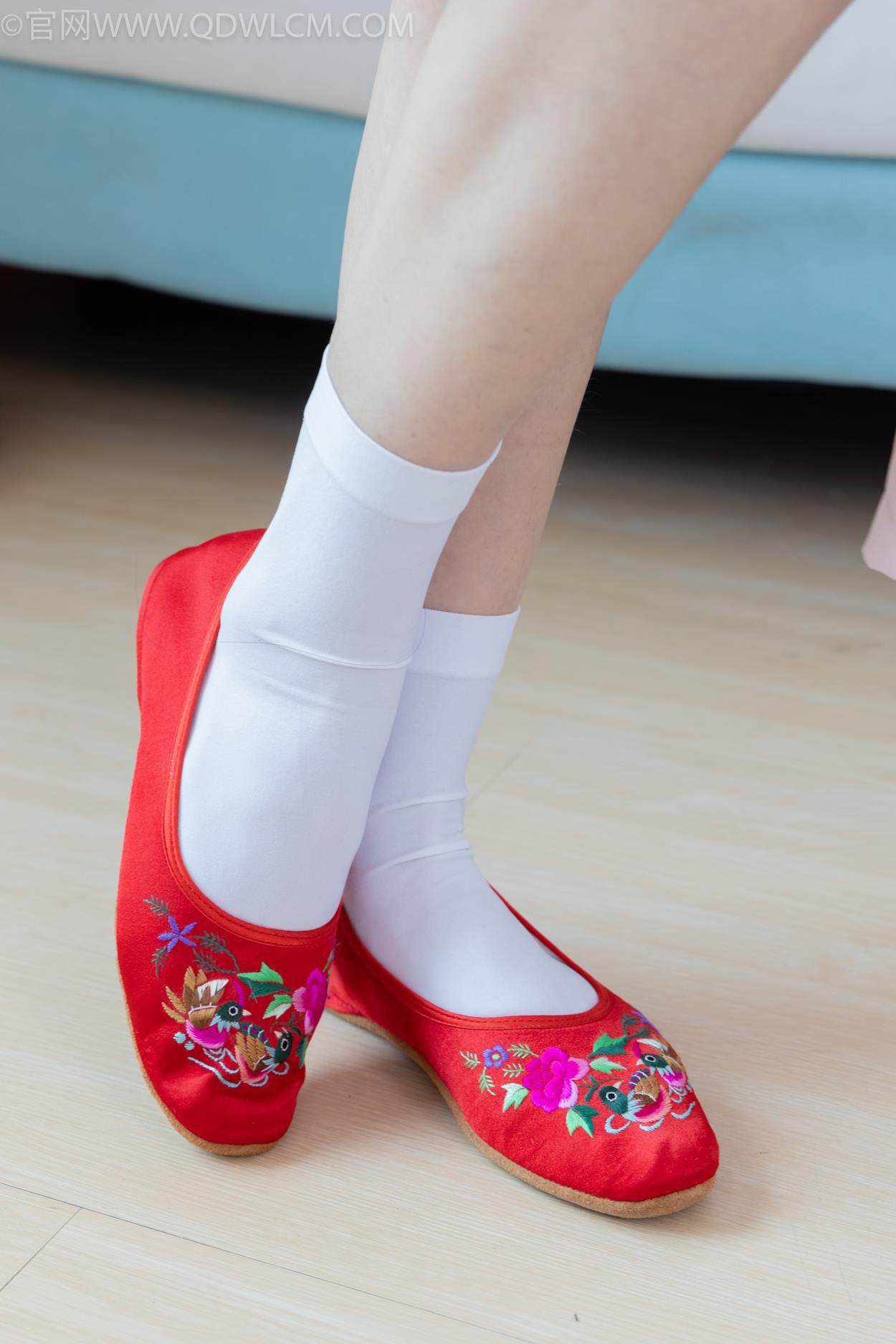 图片[10]-物恋传媒 NO.2328 绒绒-汉服、布鞋、白棉袜、红色船袜[146P] – 速更版-美库