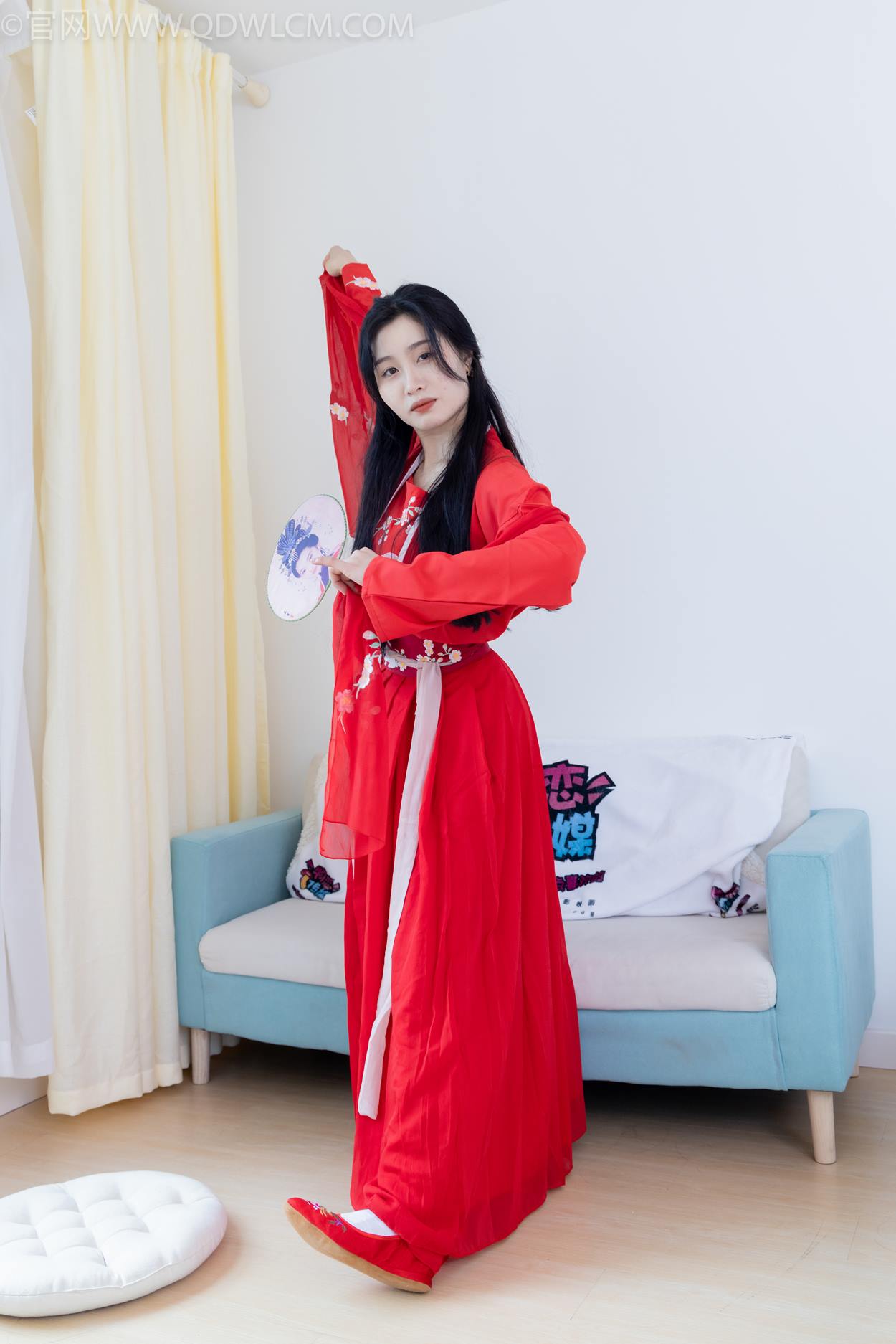 图片[20]-物恋传媒 NO.2328 绒绒-汉服、布鞋、白棉袜、红色船袜[146P] – 速更版-美库