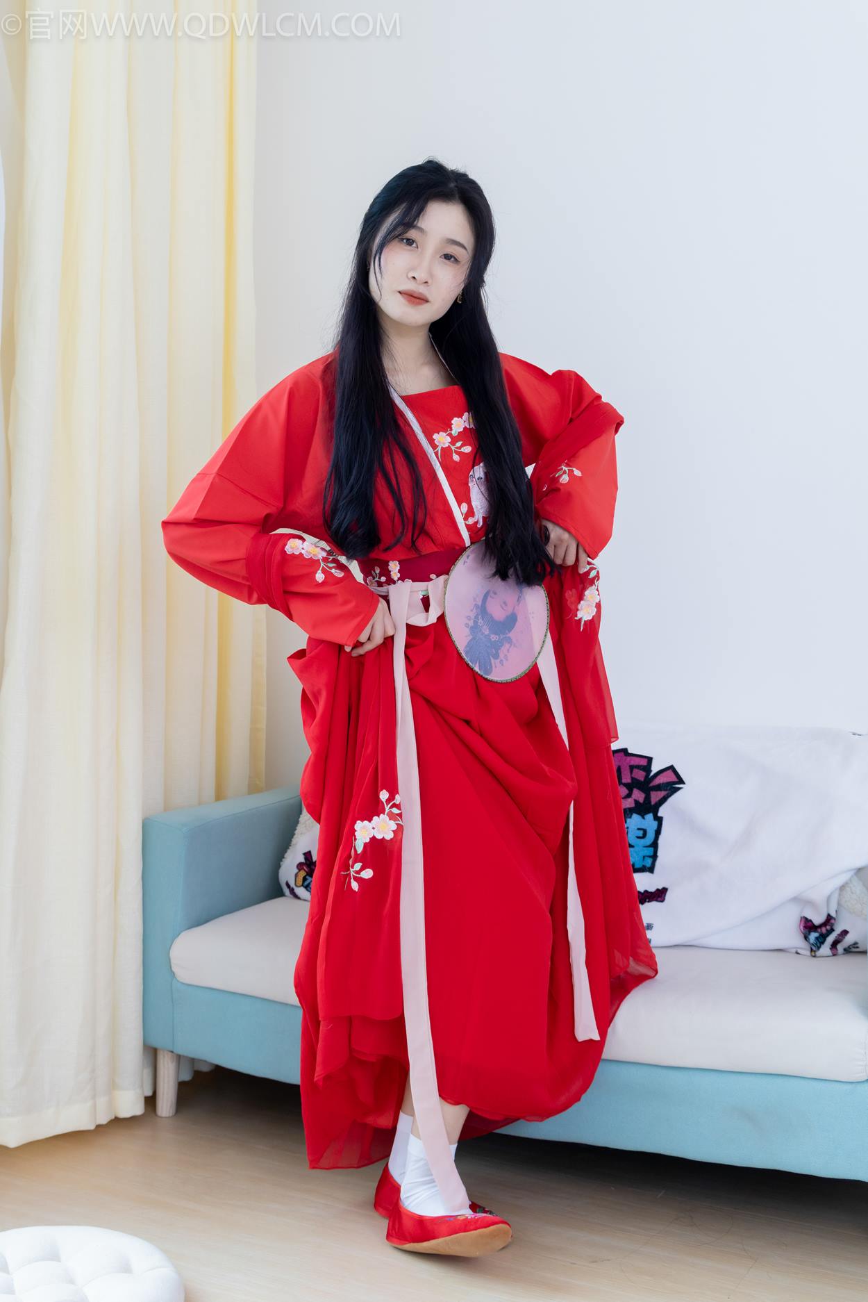 图片[22]-物恋传媒 NO.2328 绒绒-汉服、布鞋、白棉袜、红色船袜[146P] – 速更版-美库