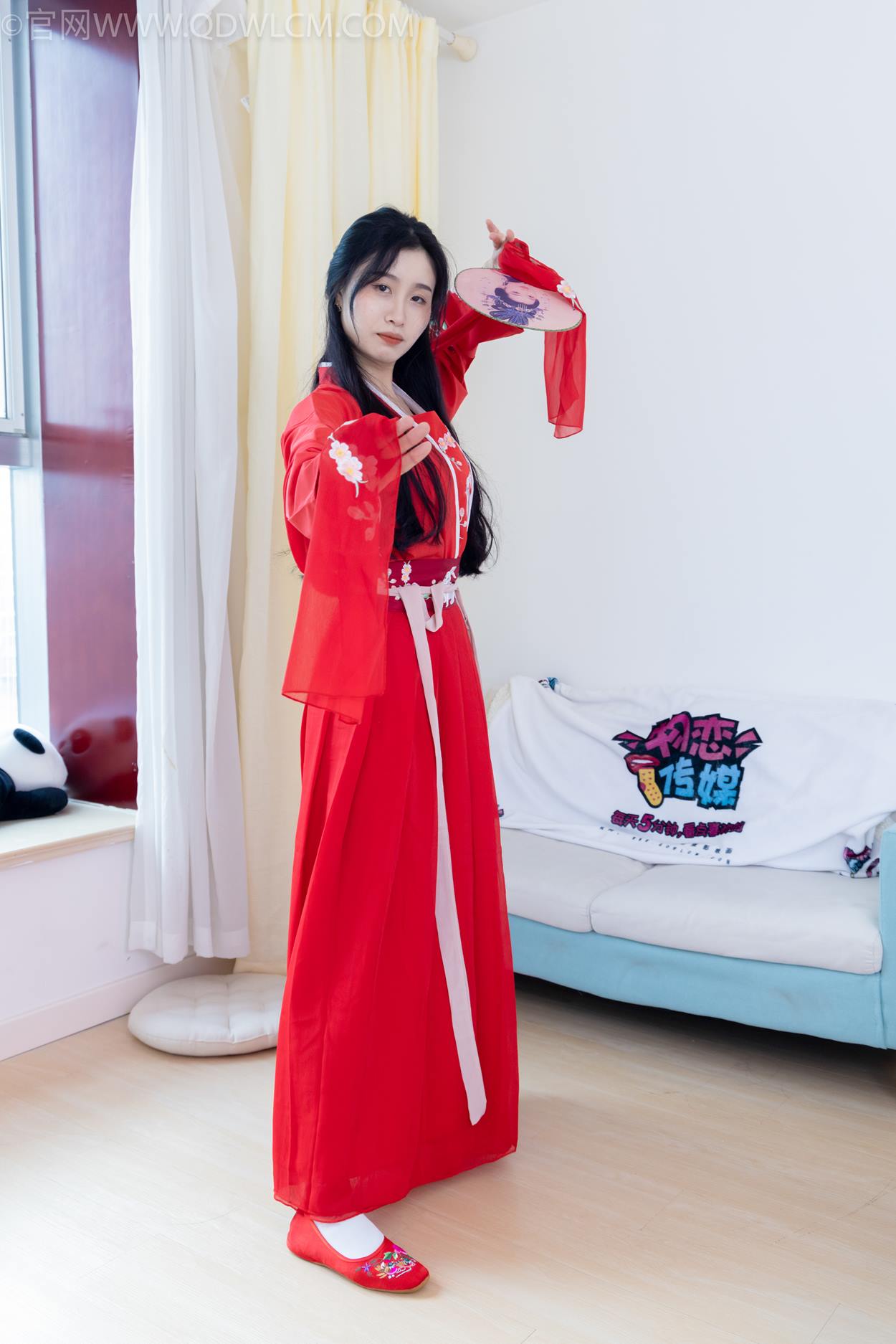 图片[23]-物恋传媒 NO.2328 绒绒-汉服、布鞋、白棉袜、红色船袜[146P] – 速更版-美库