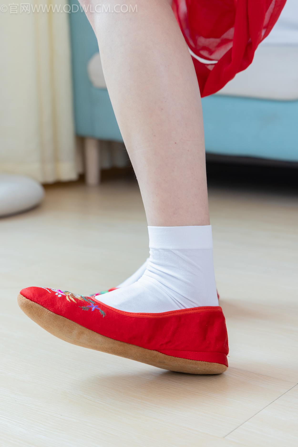 图片[26]-物恋传媒 NO.2328 绒绒-汉服、布鞋、白棉袜、红色船袜[146P] – 速更版-美库