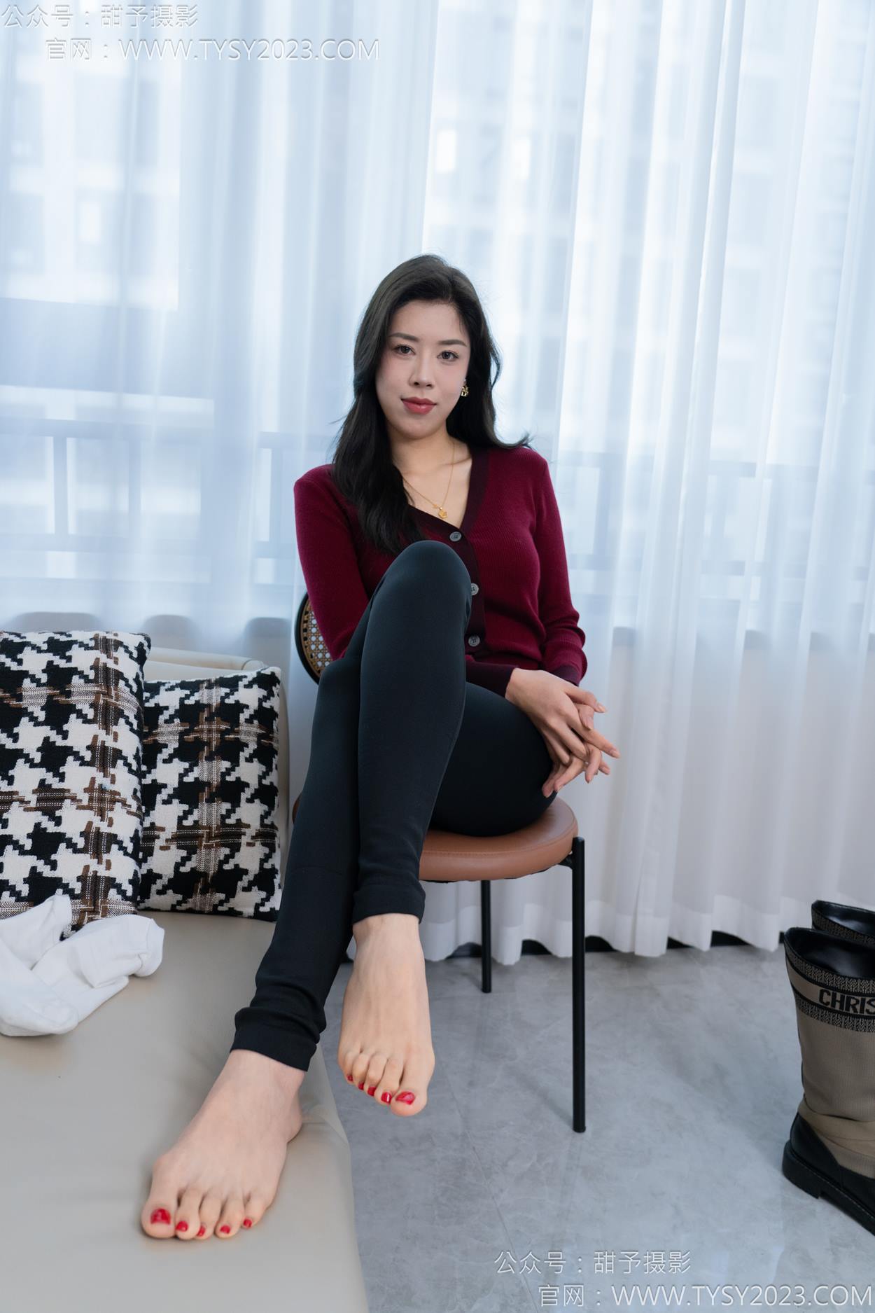 图片[70]-甜予摄影 NO.155 咖啡豆-靴子、脏袜子、裸足[92P] – 速更版-美库