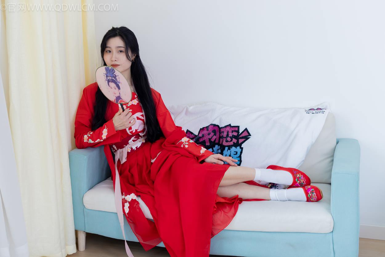 图片[46]-物恋传媒 NO.2328 绒绒-汉服、布鞋、白棉袜、红色船袜[146P] – 速更版-美库