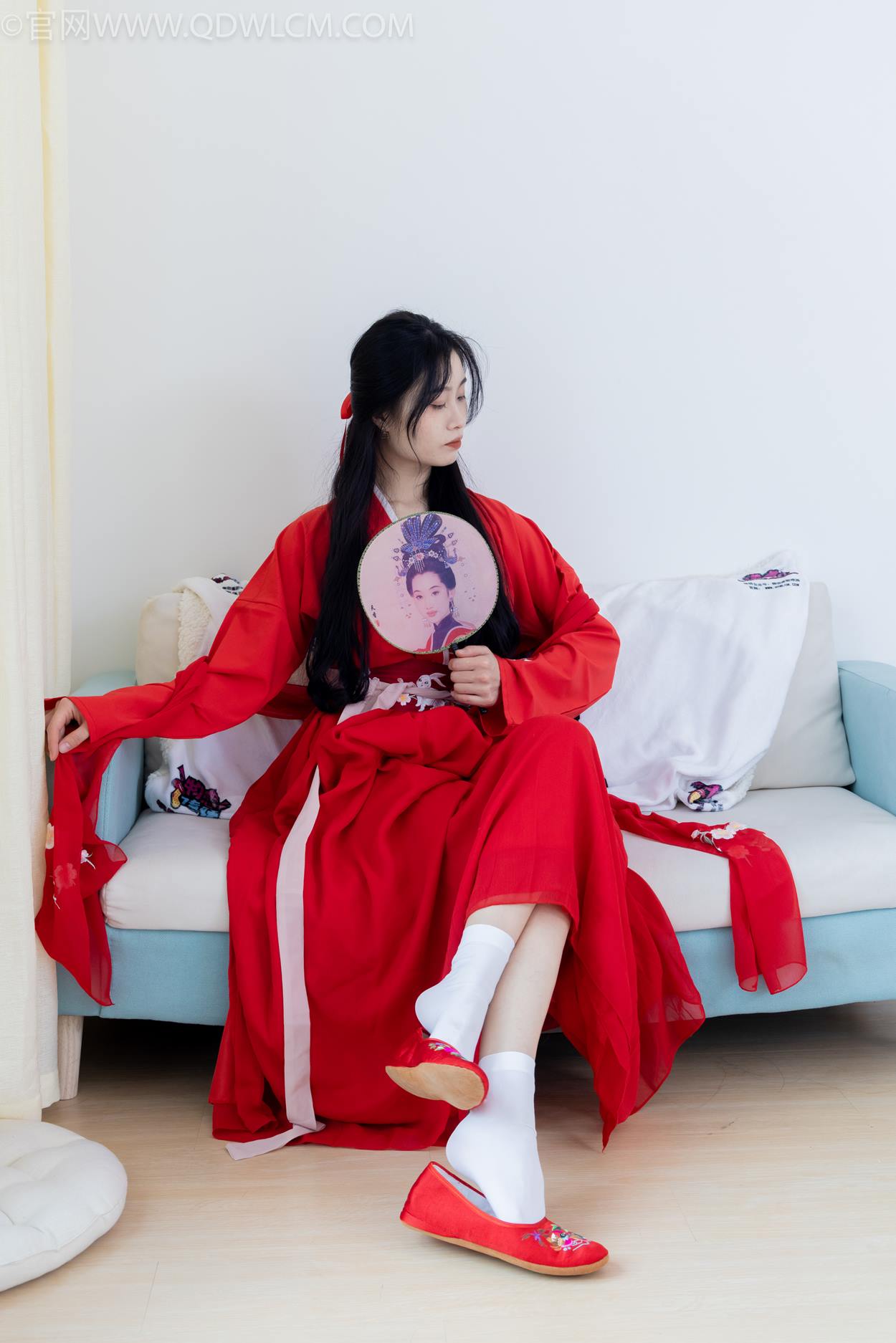 图片[70]-物恋传媒 NO.2328 绒绒-汉服、布鞋、白棉袜、红色船袜[146P] – 速更版-美库