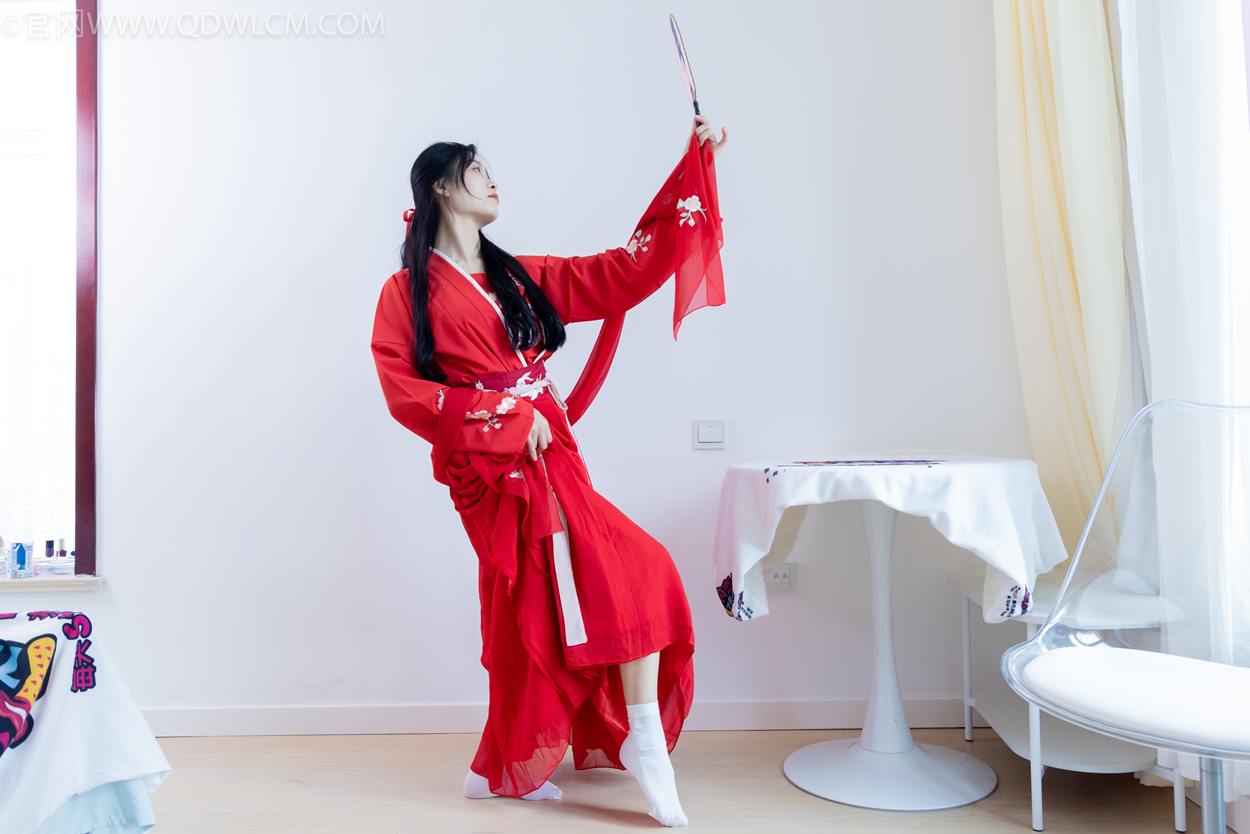 图片[72]-物恋传媒 NO.2328 绒绒-汉服、布鞋、白棉袜、红色船袜[146P] – 速更版-美库