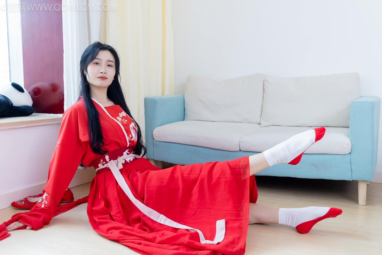 图片[79]-物恋传媒 NO.2328 绒绒-汉服、布鞋、白棉袜、红色船袜[146P] – 速更版-美库