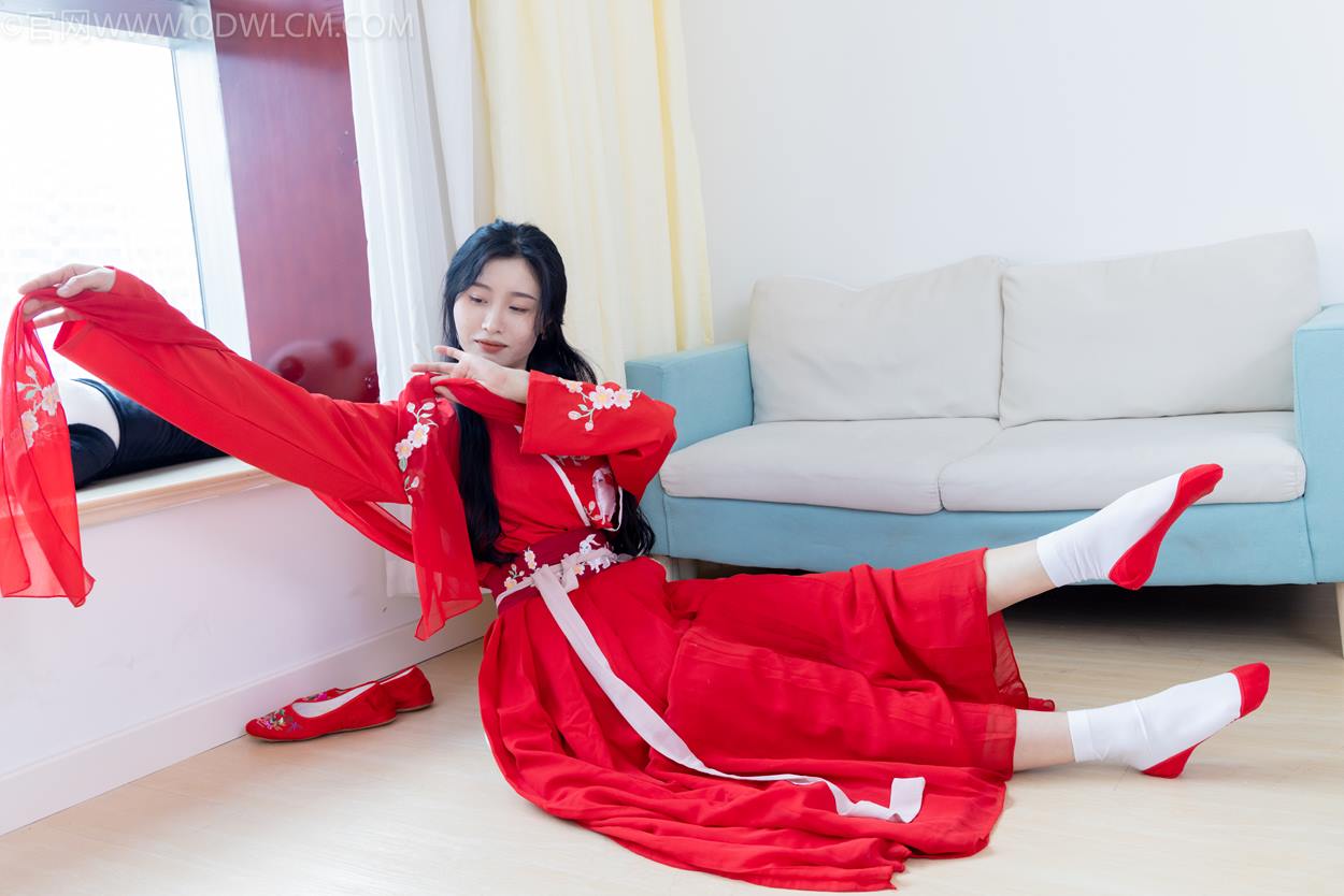 图片[83]-物恋传媒 NO.2328 绒绒-汉服、布鞋、白棉袜、红色船袜[146P] – 速更版-美库