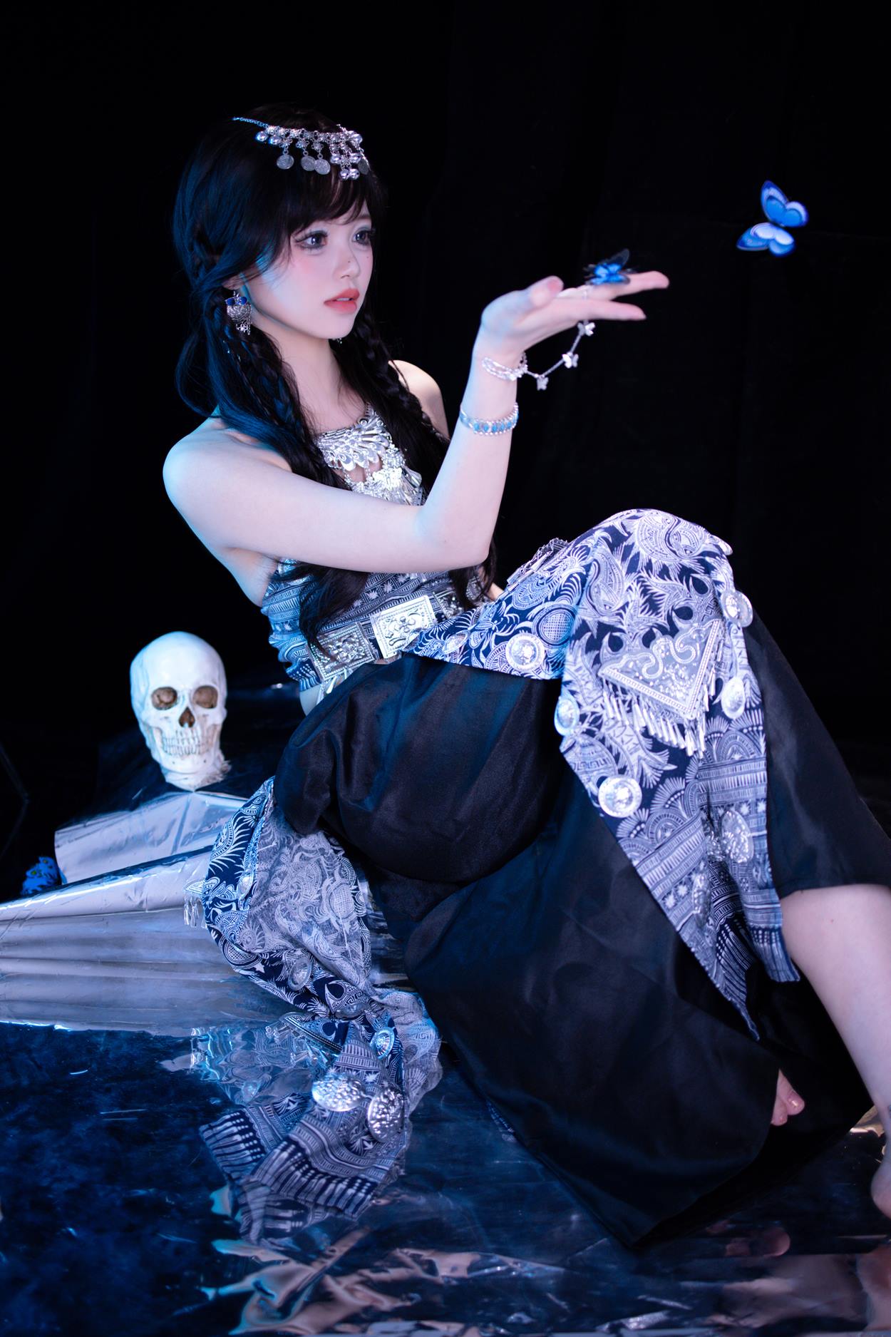 图片[12]-千反田鹿子 – 苗疆蓝蝶[14P] – 速更版-美库