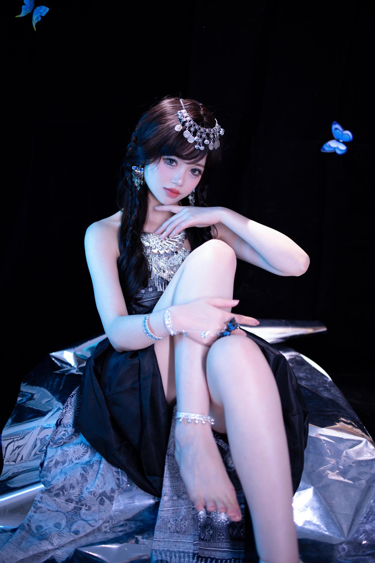 图片[13]-千反田鹿子 – 苗疆蓝蝶[14P] – 速更版-美库