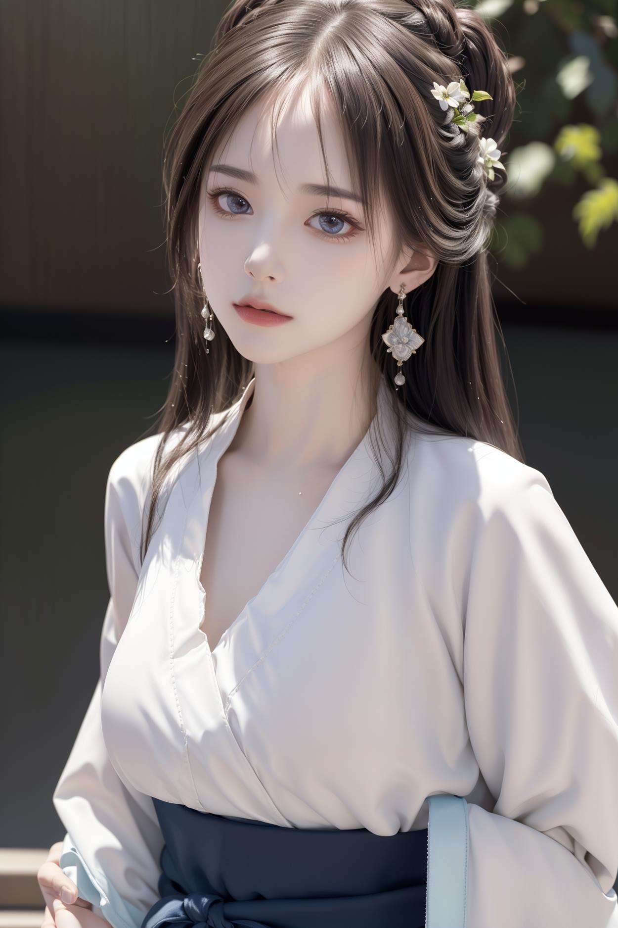 图片[12]-AI绘画 589 白衣小师妹 AI 古典 美女[147P] – 速更版-美库